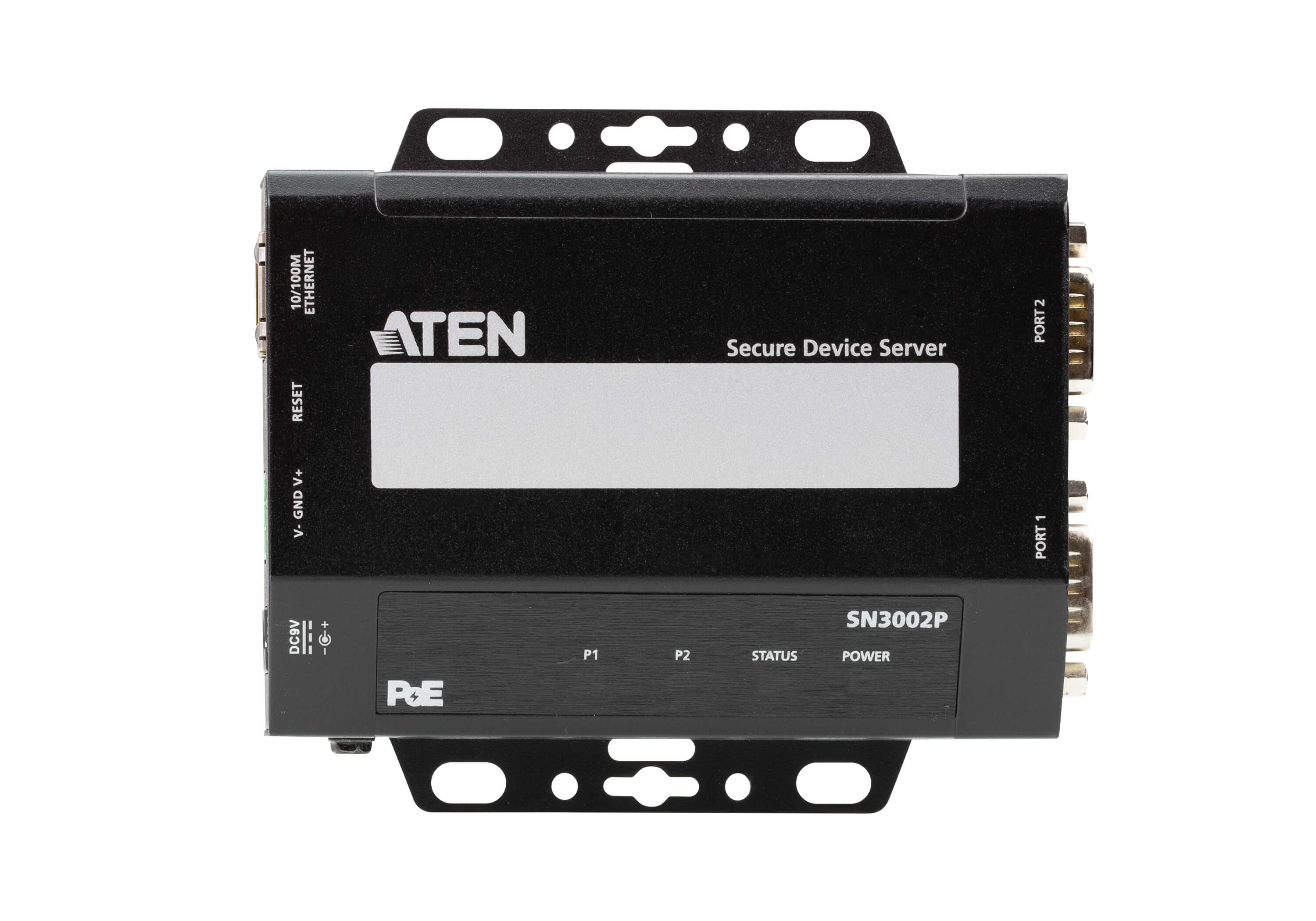 2-Port RS-232 Secure Serial Device Server with PoE — изглед 4