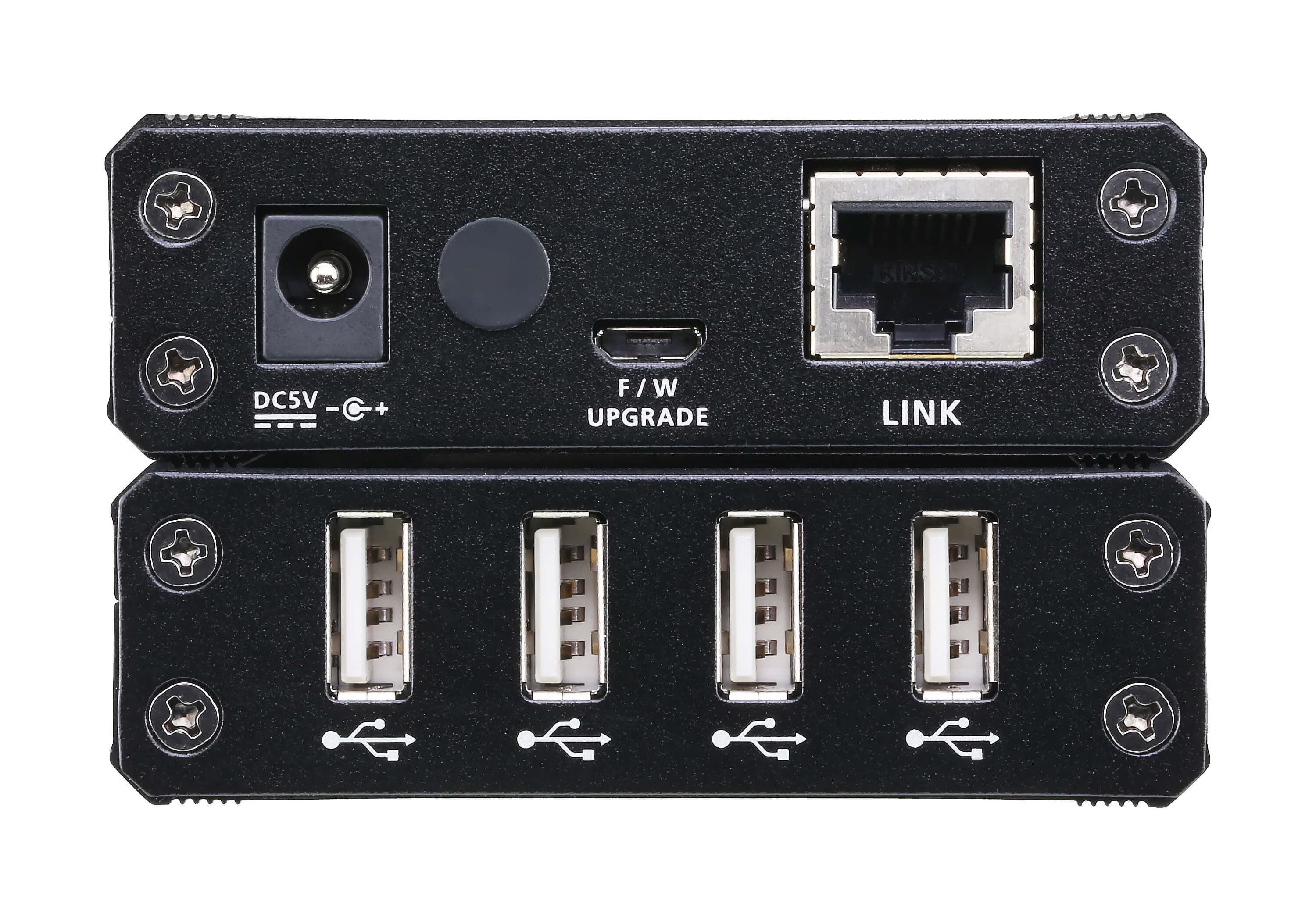 4-Port USB 2.0 Cat 5 Extender (up to 100 m) — изглед 2