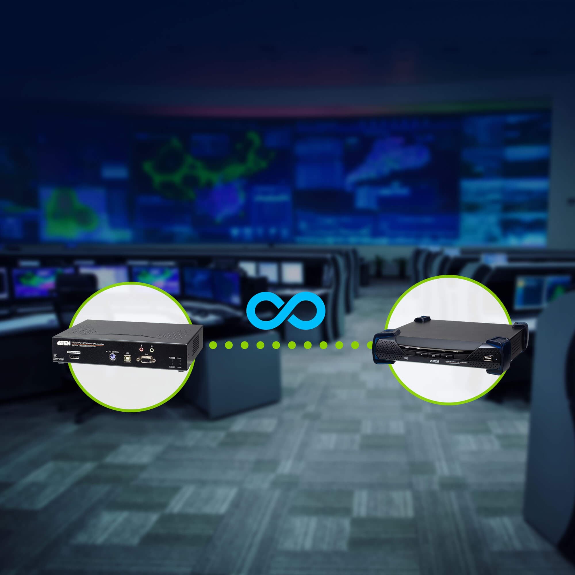 5K DisplayPort KVM over IP Transmitter — изглед 4
