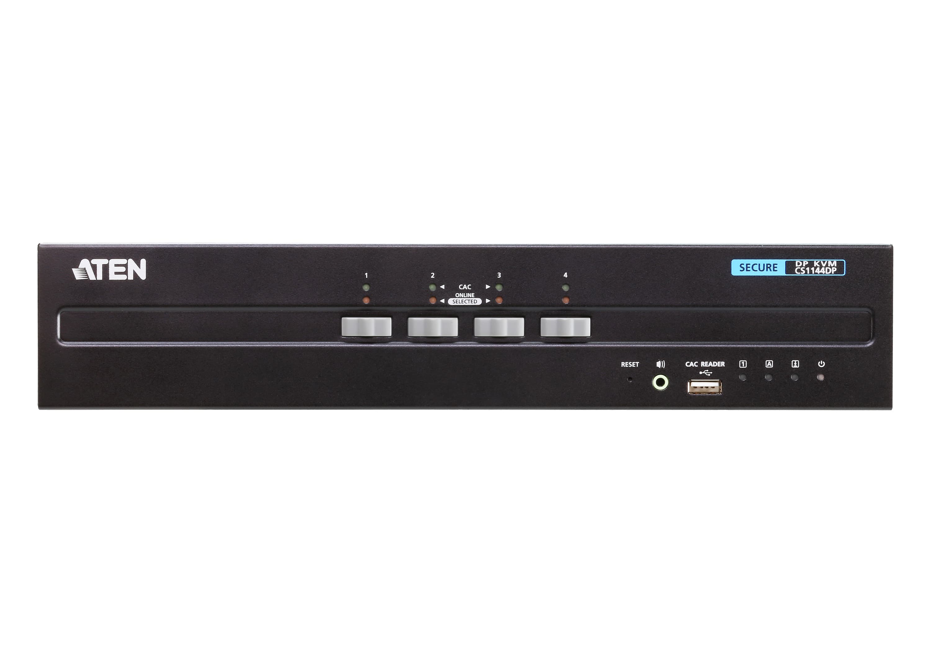 4-Port USB DisplayPort Dual Display Secure KVM Switch (PSS PP v3.0 Compliant)