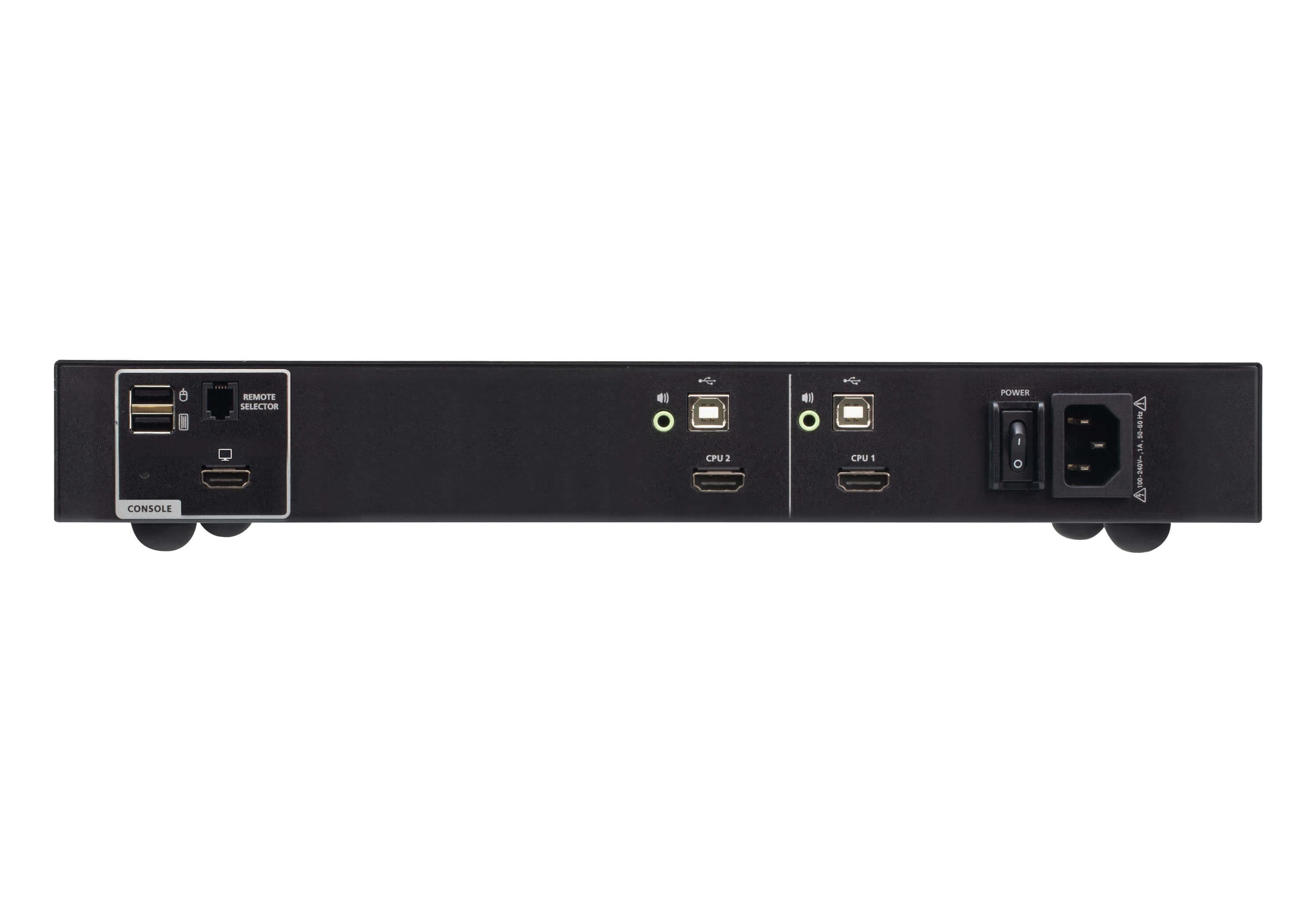 2-Port USB HDMI Secure KVM Switch (PSD PP v4.0 Compliant)