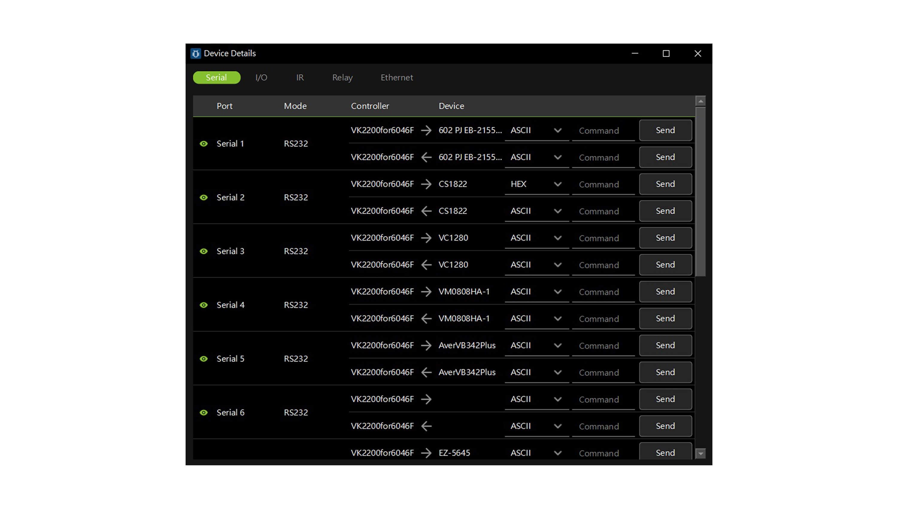 ATEN Control System – Debug Tool
