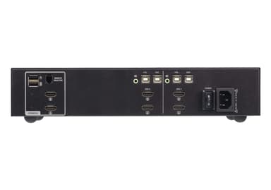 2-Port USB HDMI Dual Display Secure KVM Switch with CAC (PSD PP v4.0 Compliant)