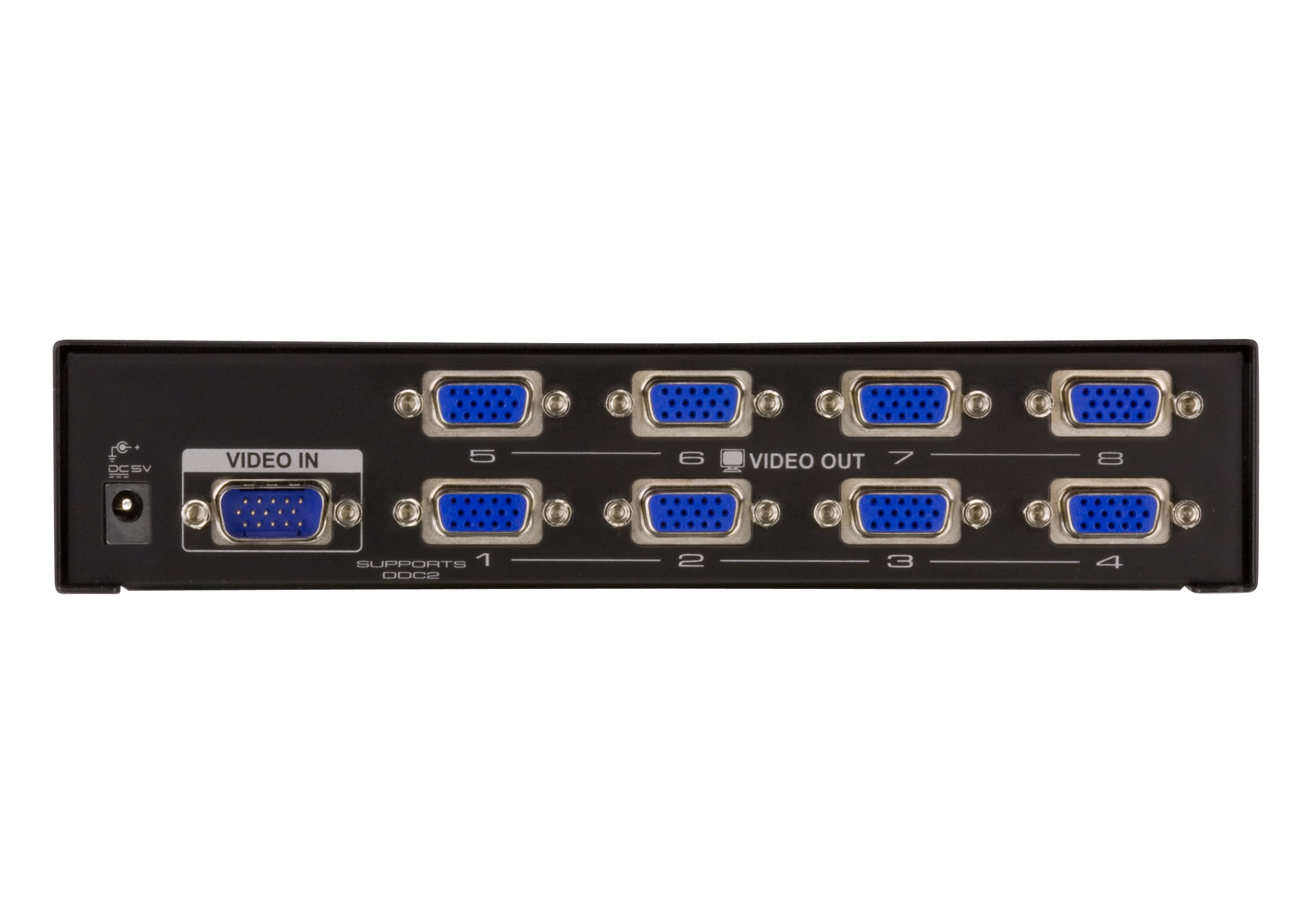 8-Port VGA Splitter (450MHz) — изглед 3