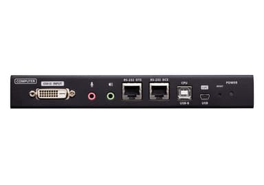1-Local/Remote Share Access Single Port DVI KVM over IP Switch