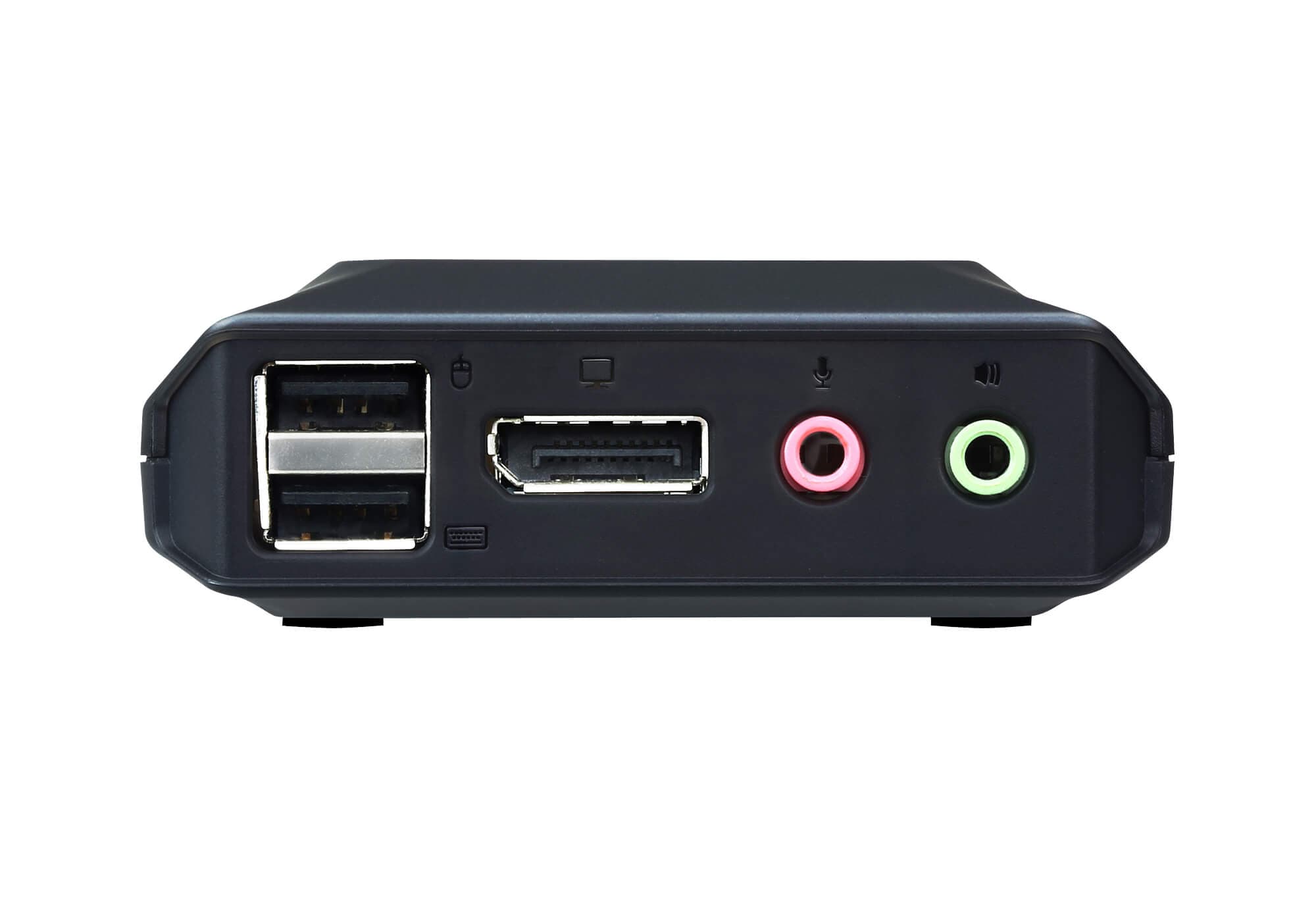 2-Port USB DisplayPort Cable KVM Switch with Remote Port Selector — view 4