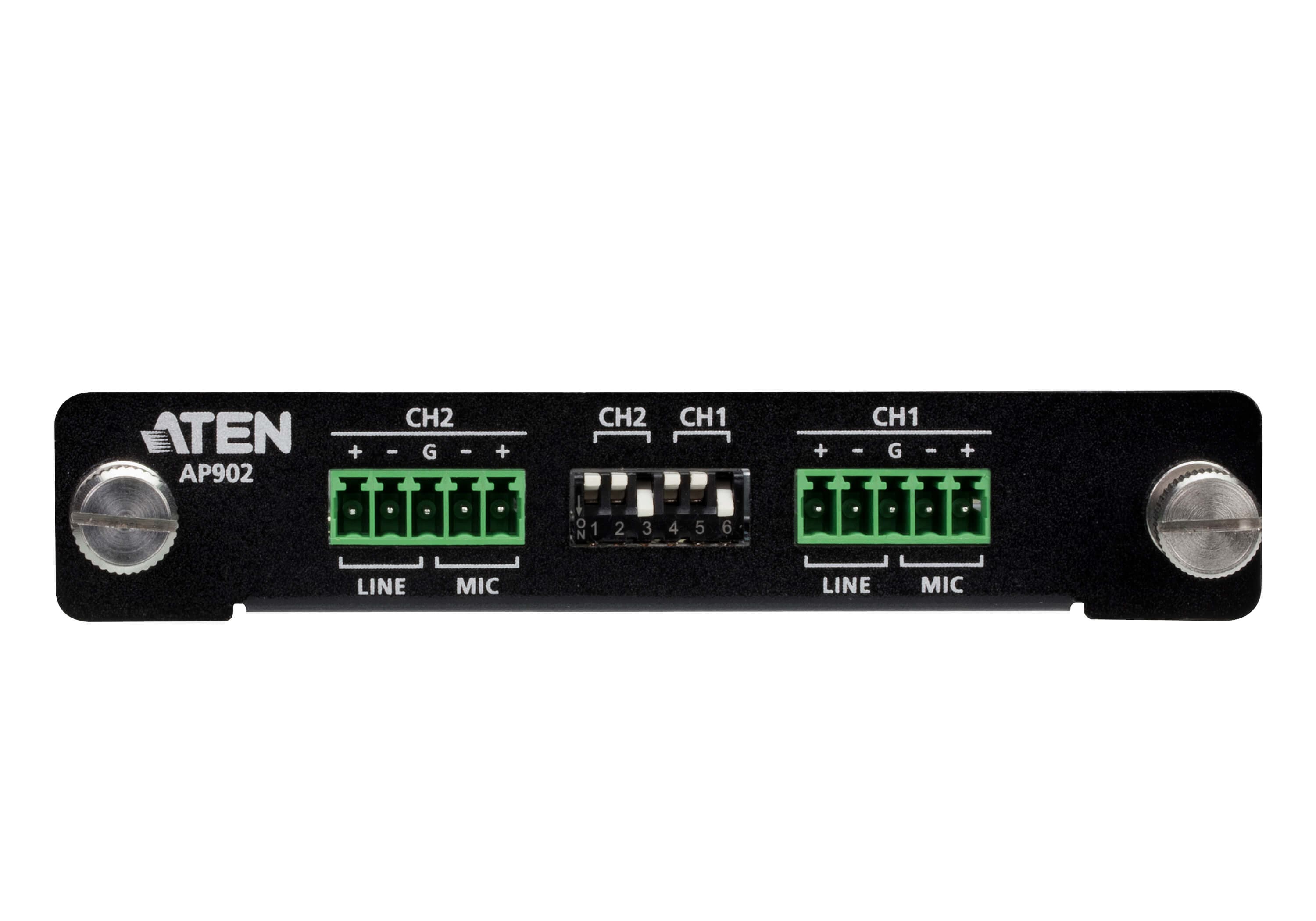 2-CH Mic/Line Pre-AMP Expansion Card for AP Series