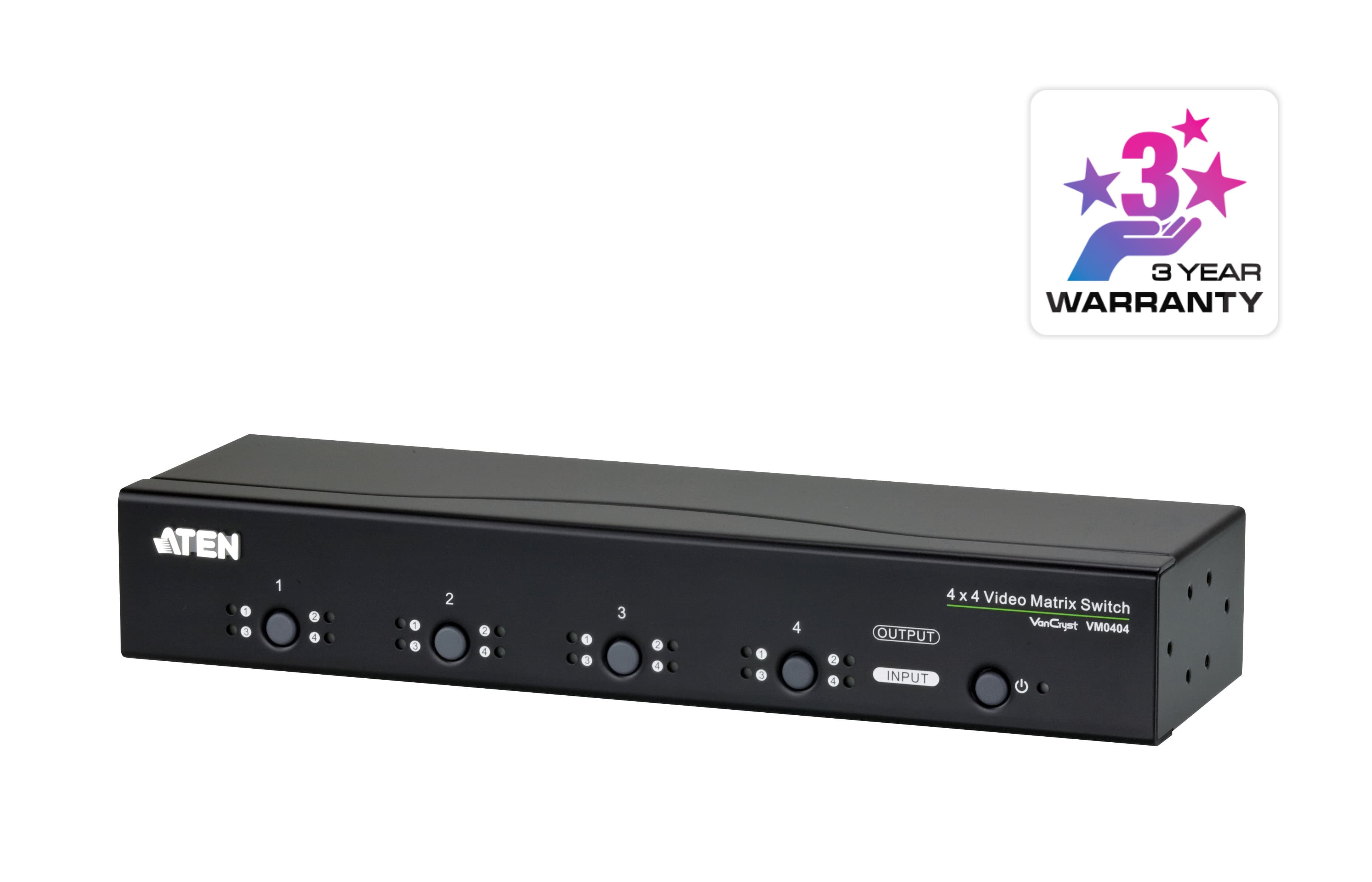 4x4 VGA/Audio Matrix Switch