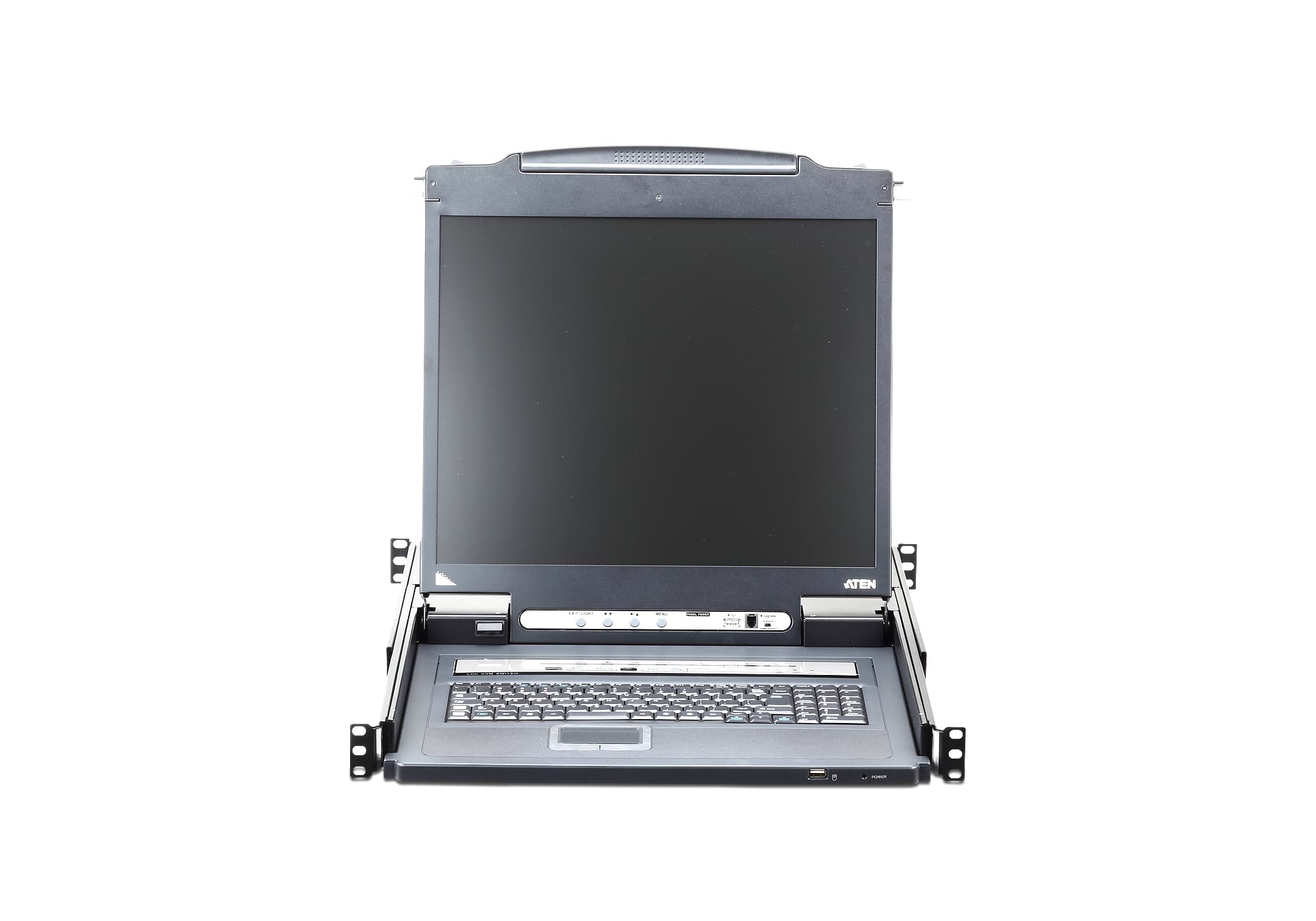1-Local/Remote Shared Access 8-Port PS/2-USB VGA Single Rail LCD KVM over IP switch — изглед 4