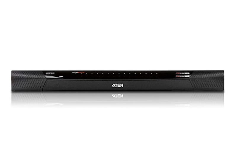 1-Local/4-Remote Access
16-Port Cat 5 KVM over IP Switch  (1600 x 1200) — view 2
