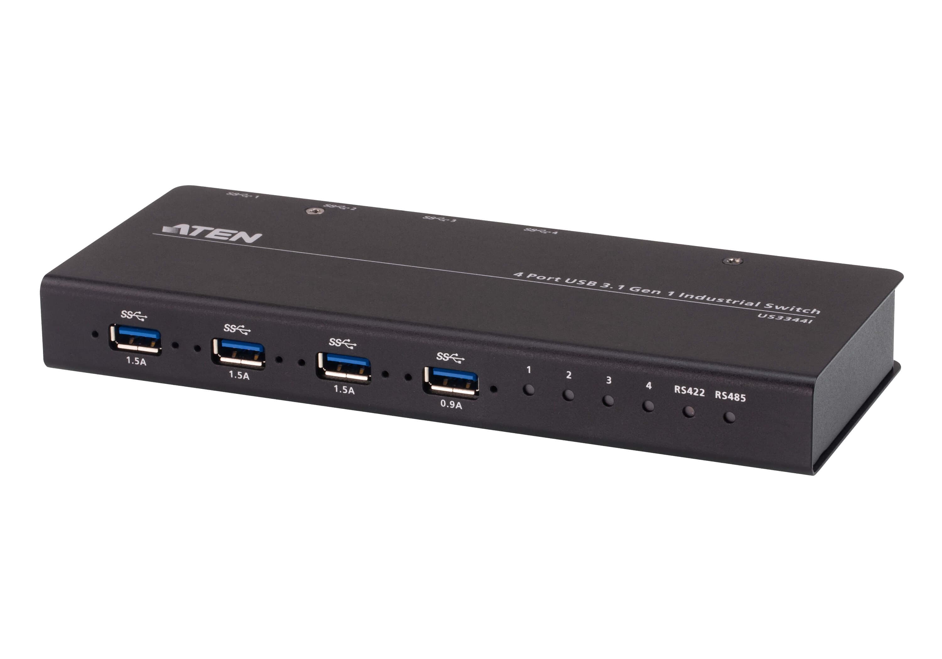 4 x 4 USB 3.2 Gen 1 Industrial Sharing Switch — view 3