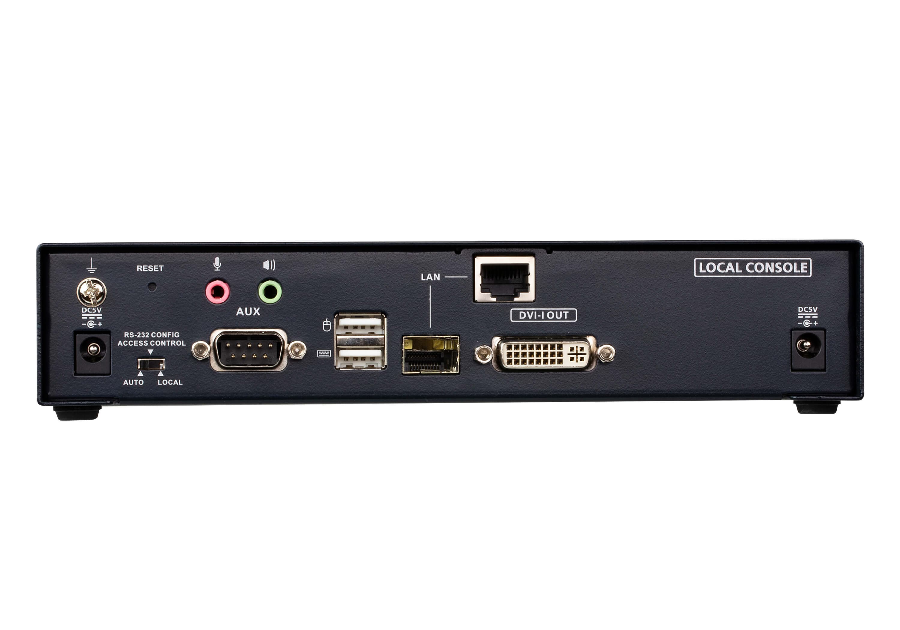 DVI-I Single Display KVM over IP Transmitter — изглед 2