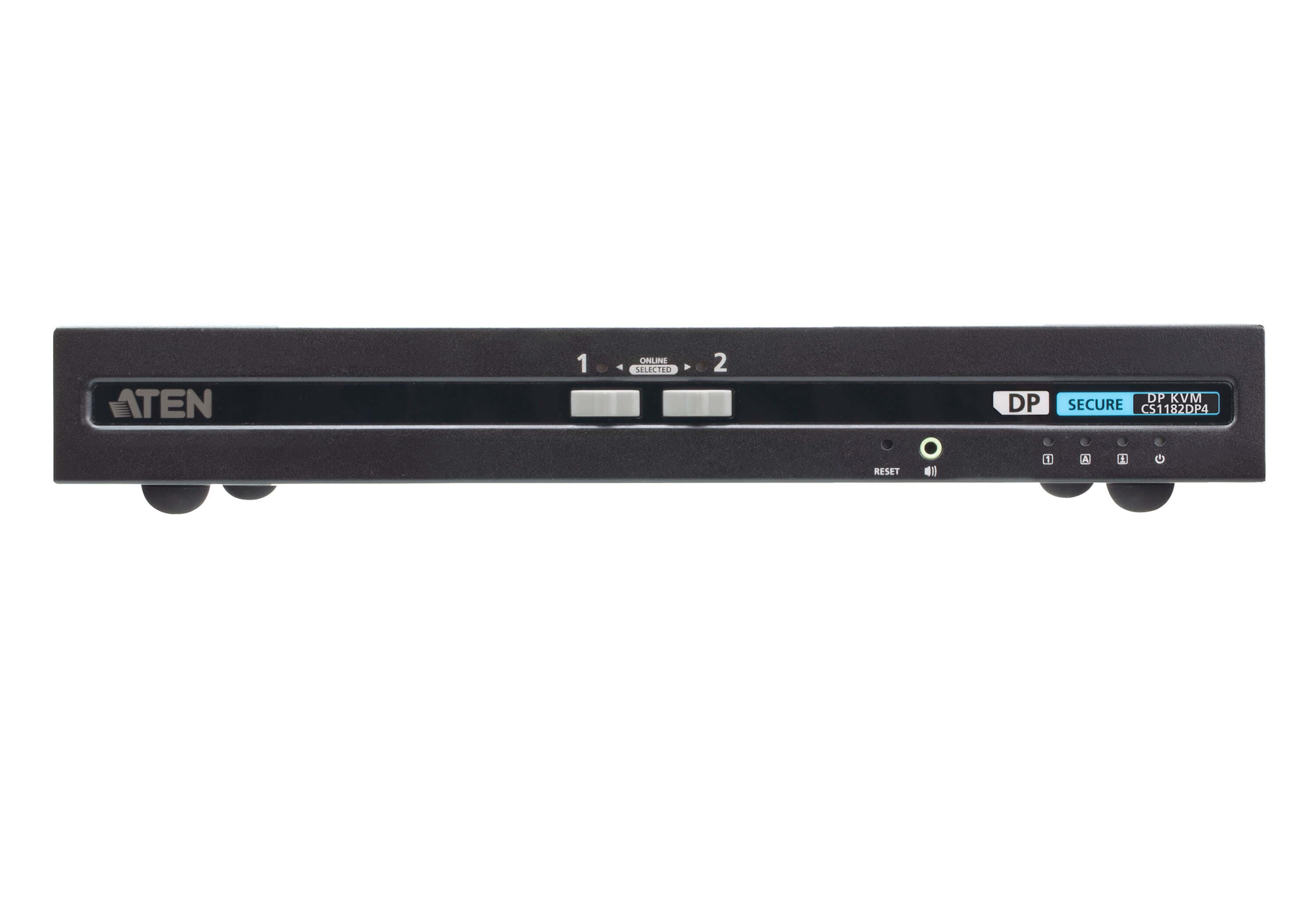2-Port USB DisplayPort Secure KVM Switch (PSD PP v4.0 Compliant) — view 2