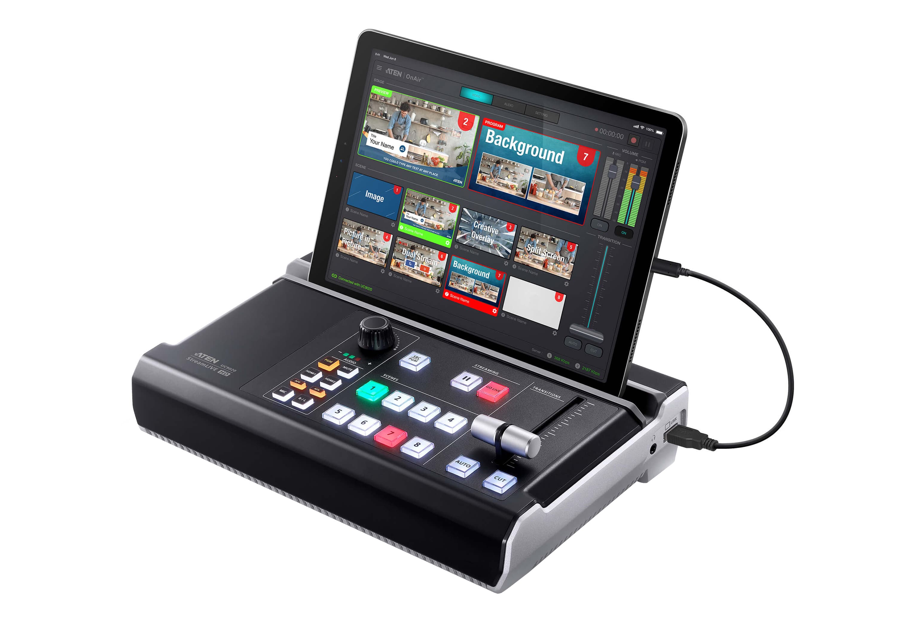 StreamLive™ HD All-in-one Multi-channel AV Mixer — изглед 3