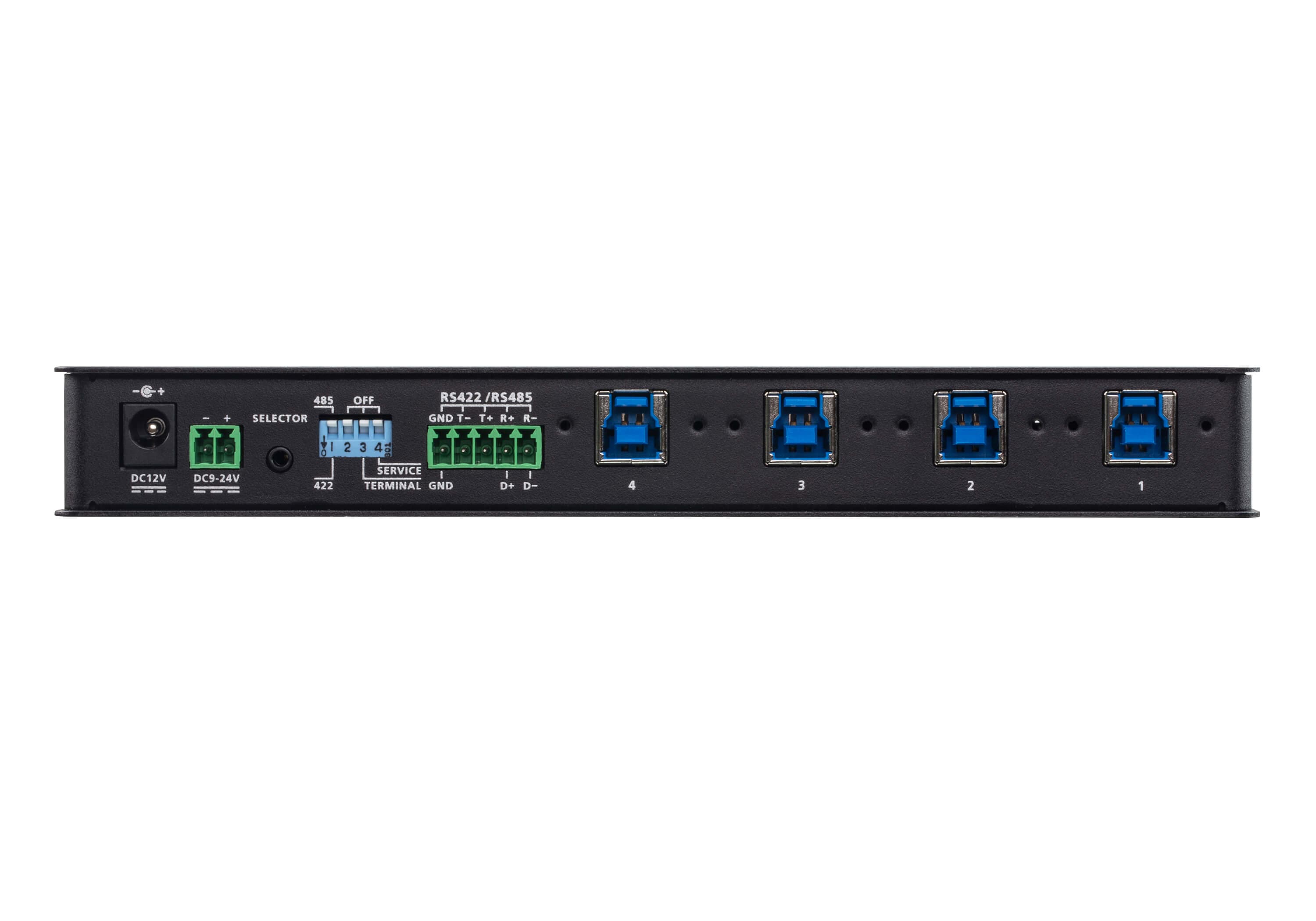4 x 4 USB 3.2 Gen 1 Industrial Sharing Switch — view 2