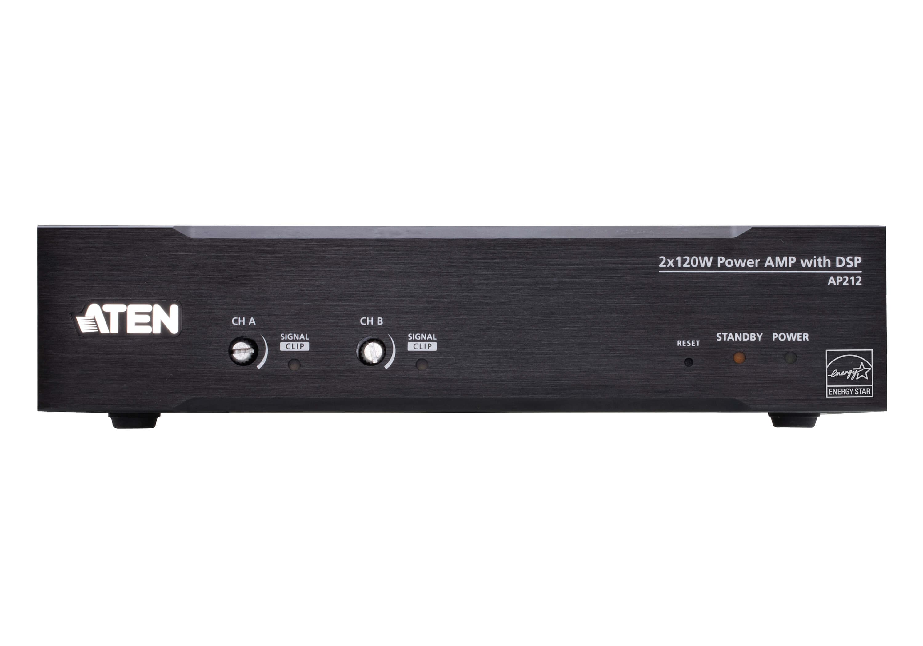 2 x 120W Power Amplifier with DSP