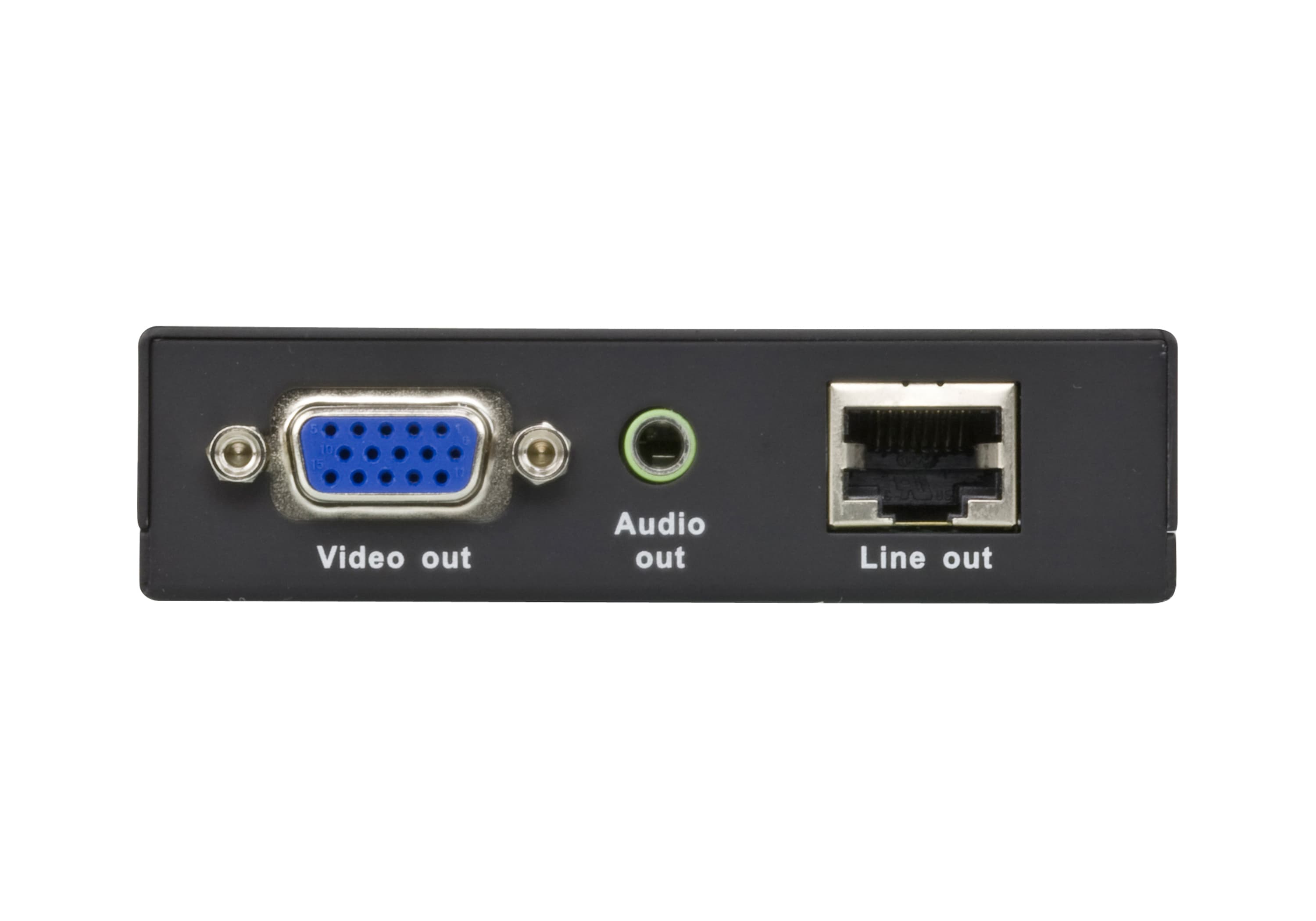 VGA/Audio Cat 5 Receiver with Cascade (1280 x 1024@150m) — изглед 2