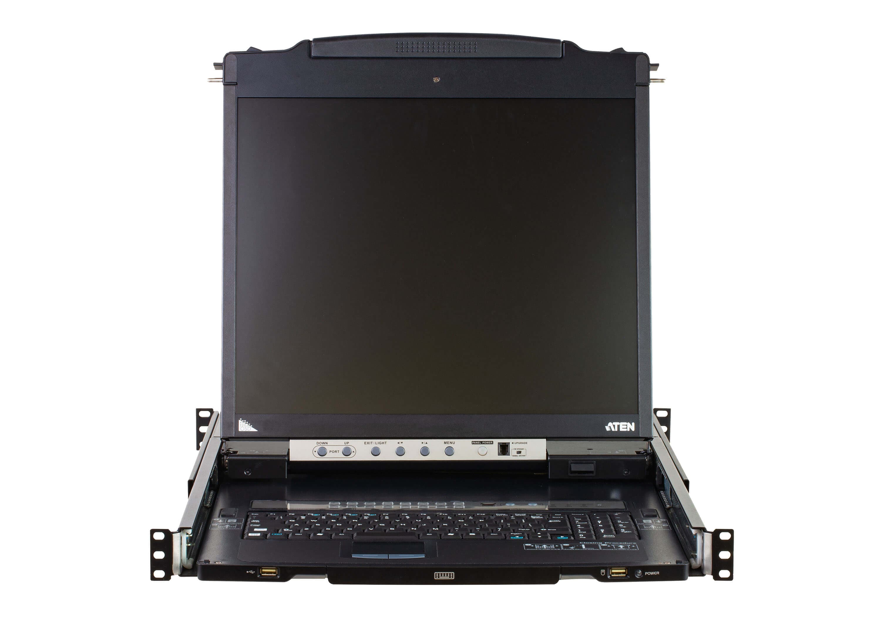 16-Port PS/2-USB VGA Dual Rail LCD KVM Switch — изглед 2