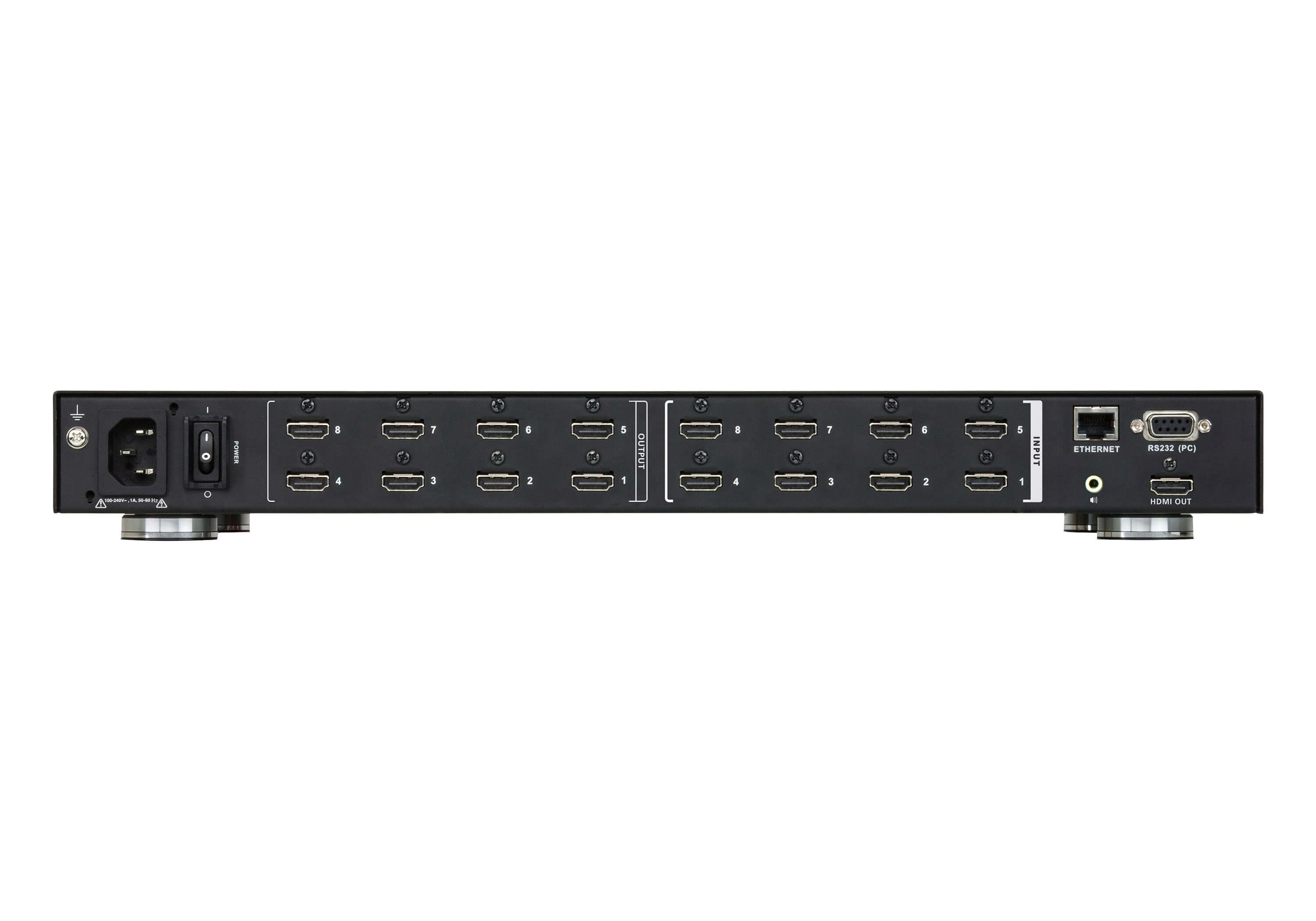 8 x 8 HDMI Matrix Switch with Scaler — изглед 2