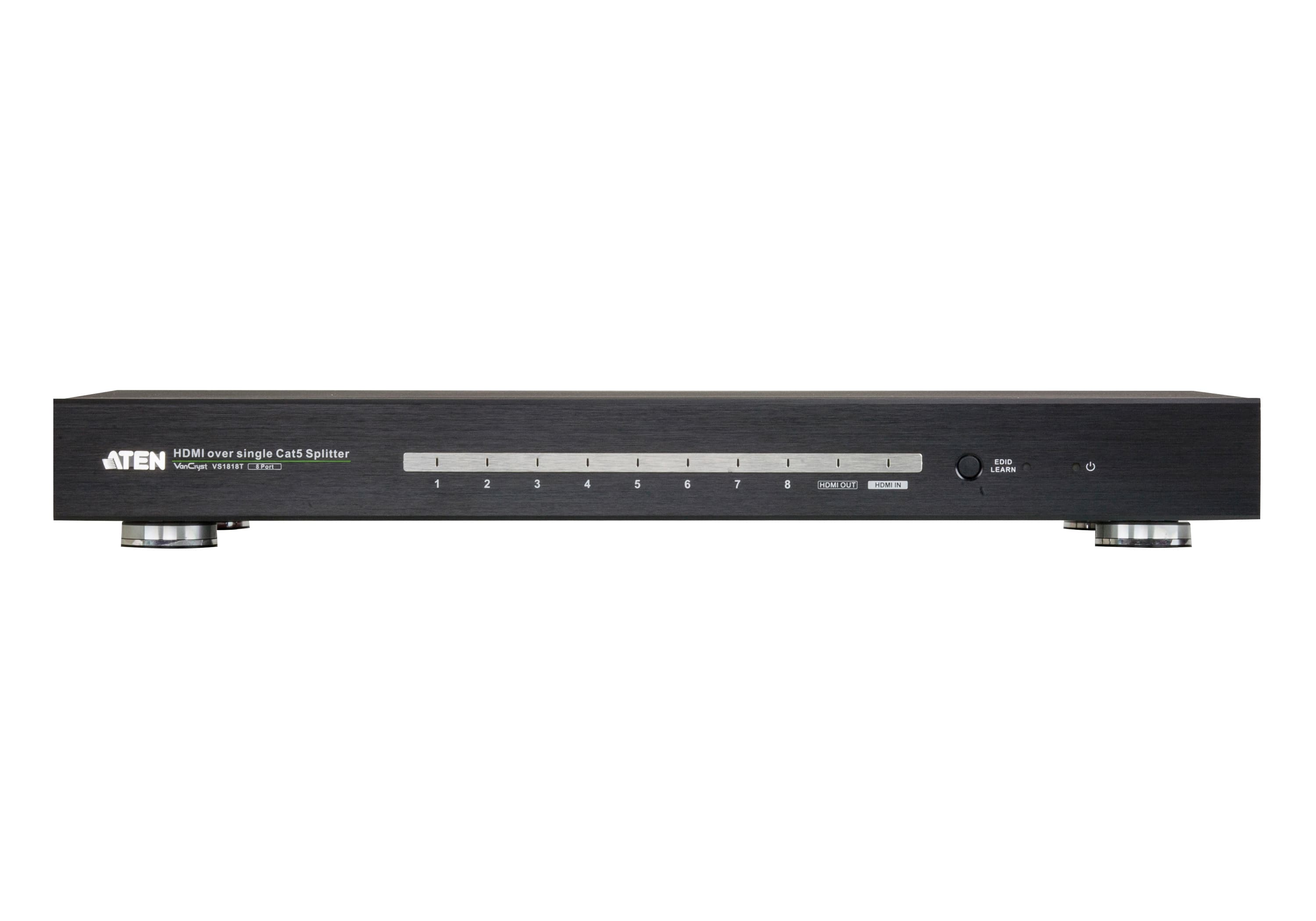8-Port HDMI HDBaseT Splitter
(HDBaseT Class A) — изглед 2