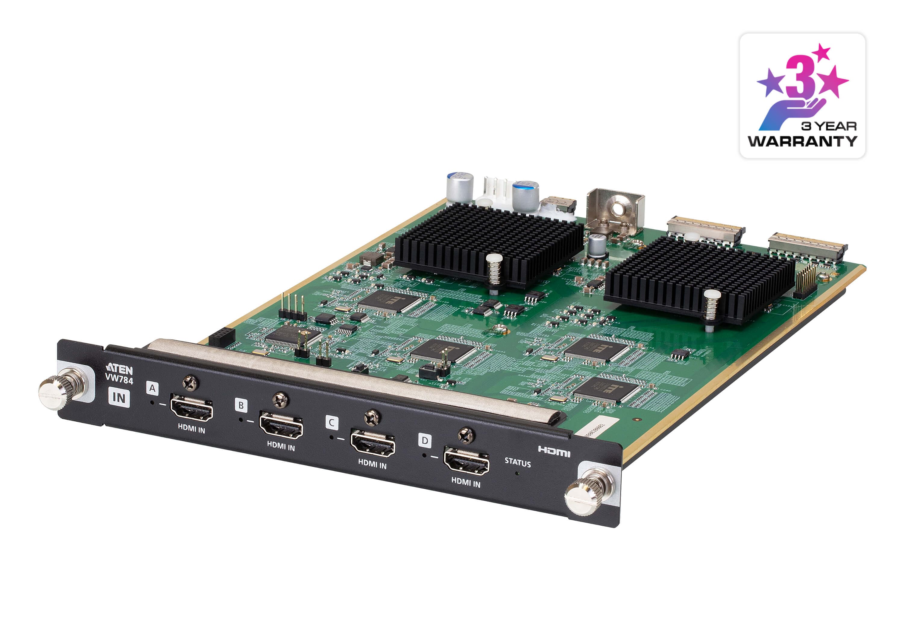 4-Port 4K HDMI Input Board for VW Series — изглед 3