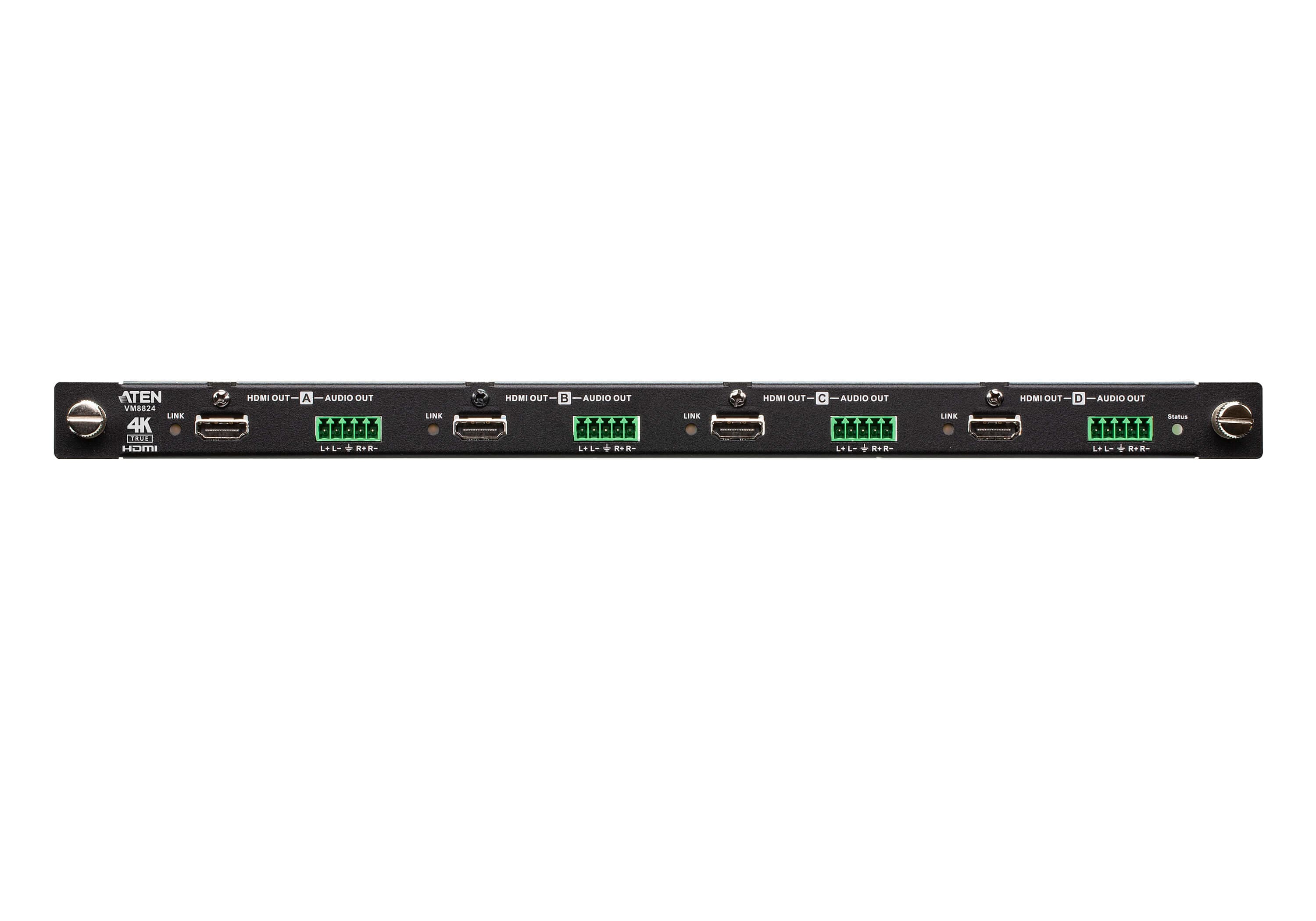 4-Port True 4K HDMI Output Board with Scaler