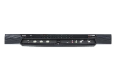 1-Local/2-Remote Access 24-Port Multi-Interface Cat 5 KVM over IP Switch