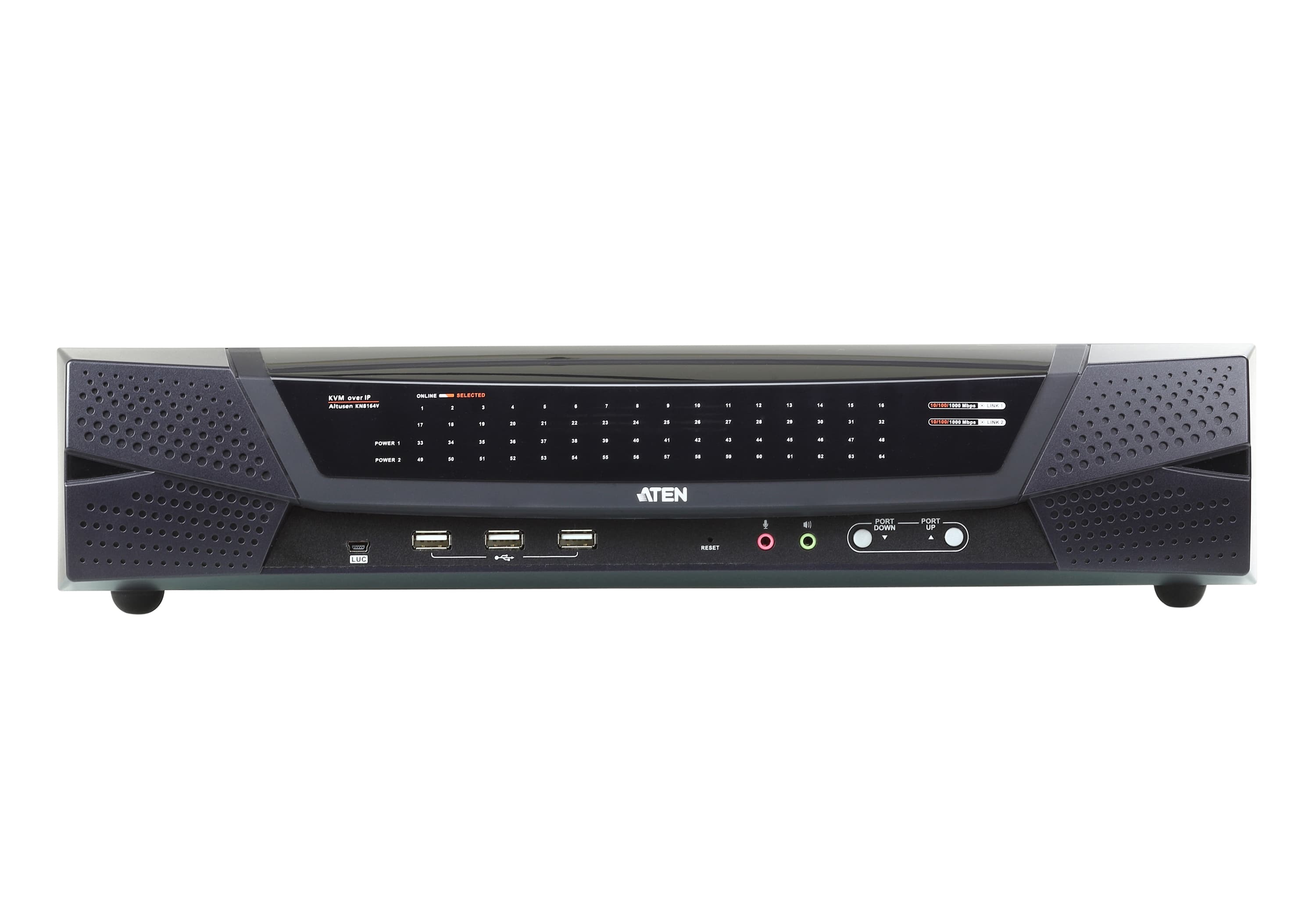 1-Local/8-Remote Access 64-Port Multi-Interface Cat 5 KVM over IP Switch — изглед 2