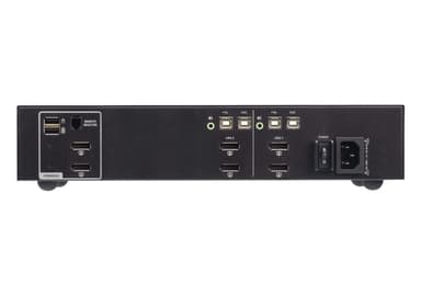 2-Port USB DisplayPort Dual Display Secure KVM Switch with CAC (PSD PP v4.0 Compliant)