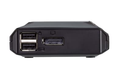 2-Port 4K DisplayPort USB-C Cable KVM Switch with Remote Port Selector