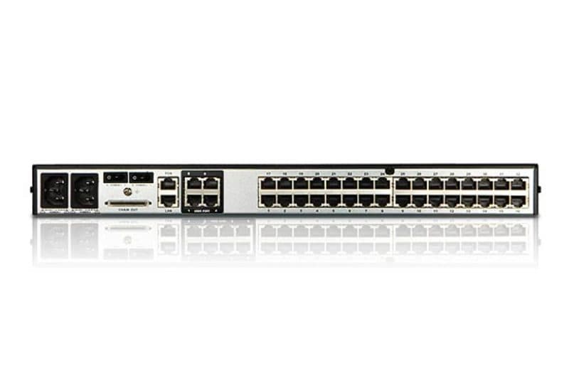 5-Console 32-Port Cat 5 Matrix KVM Switch  with Daisy-Chain Port — изглед 3