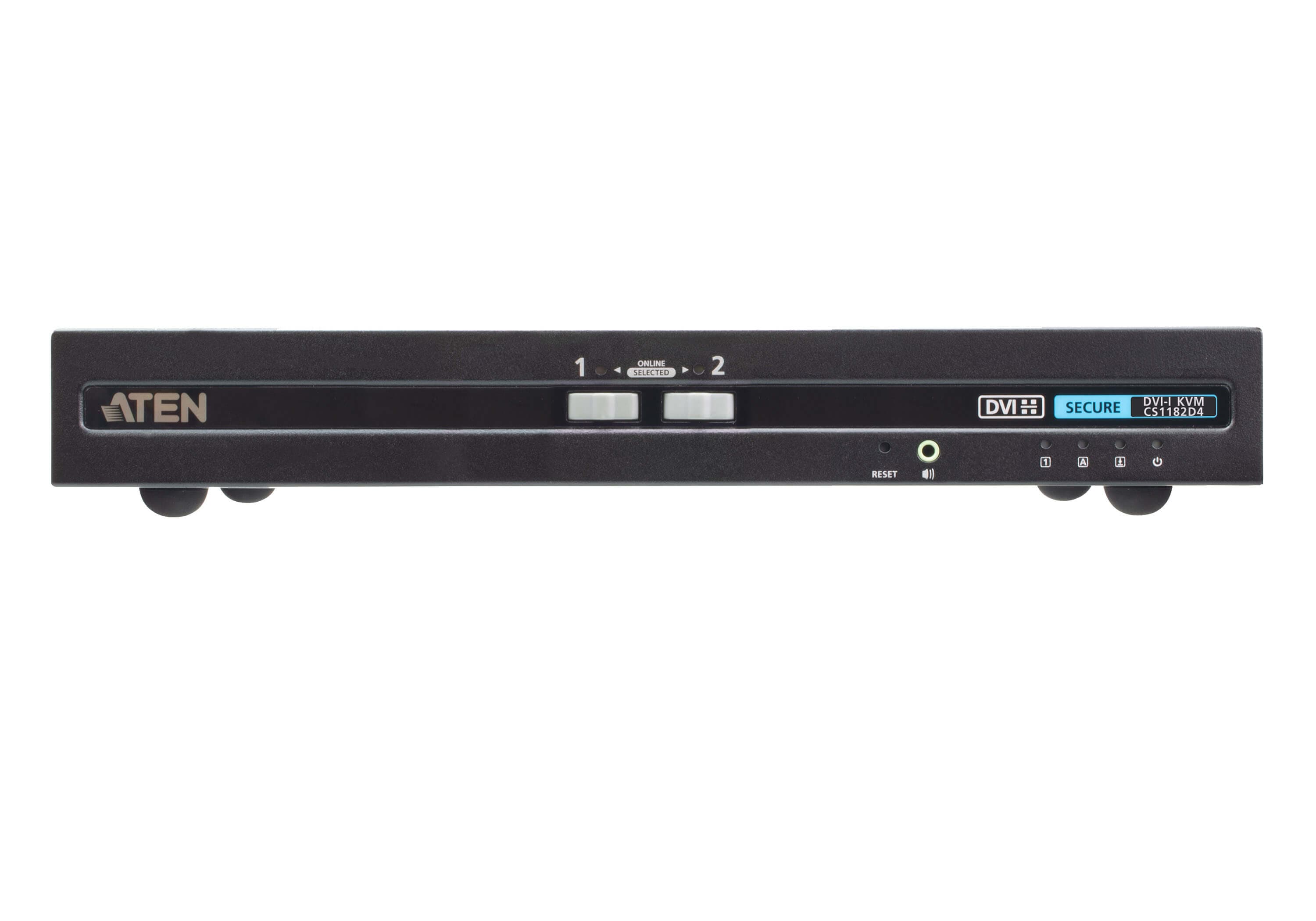 2-Port USB DVI Secure KVM Switch (PSD PP v4.0 Compliant) — изглед 2
