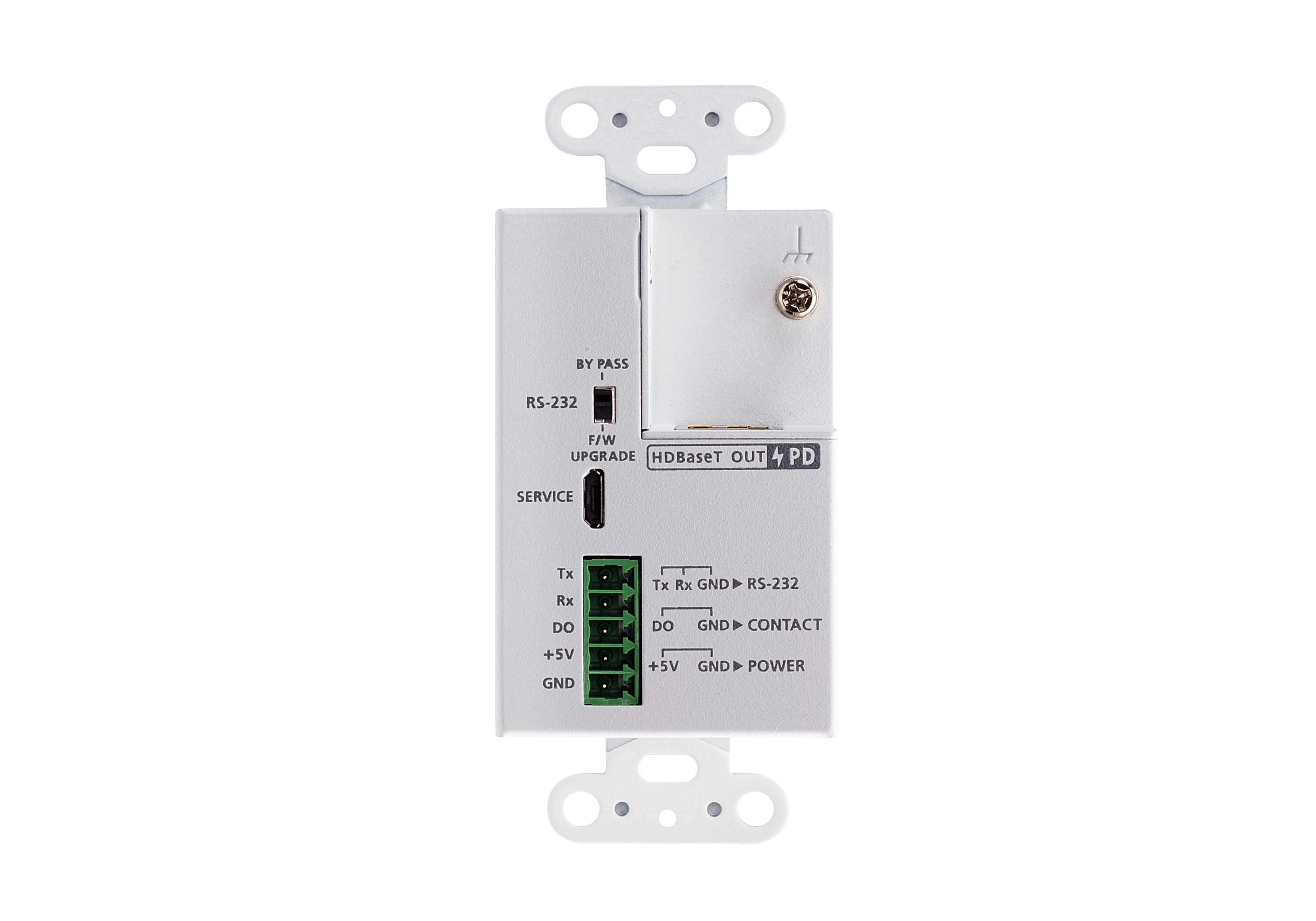 DisplayPort HDBaseT-Lite Transmitter with US Wall Plate / PoH — изглед 2