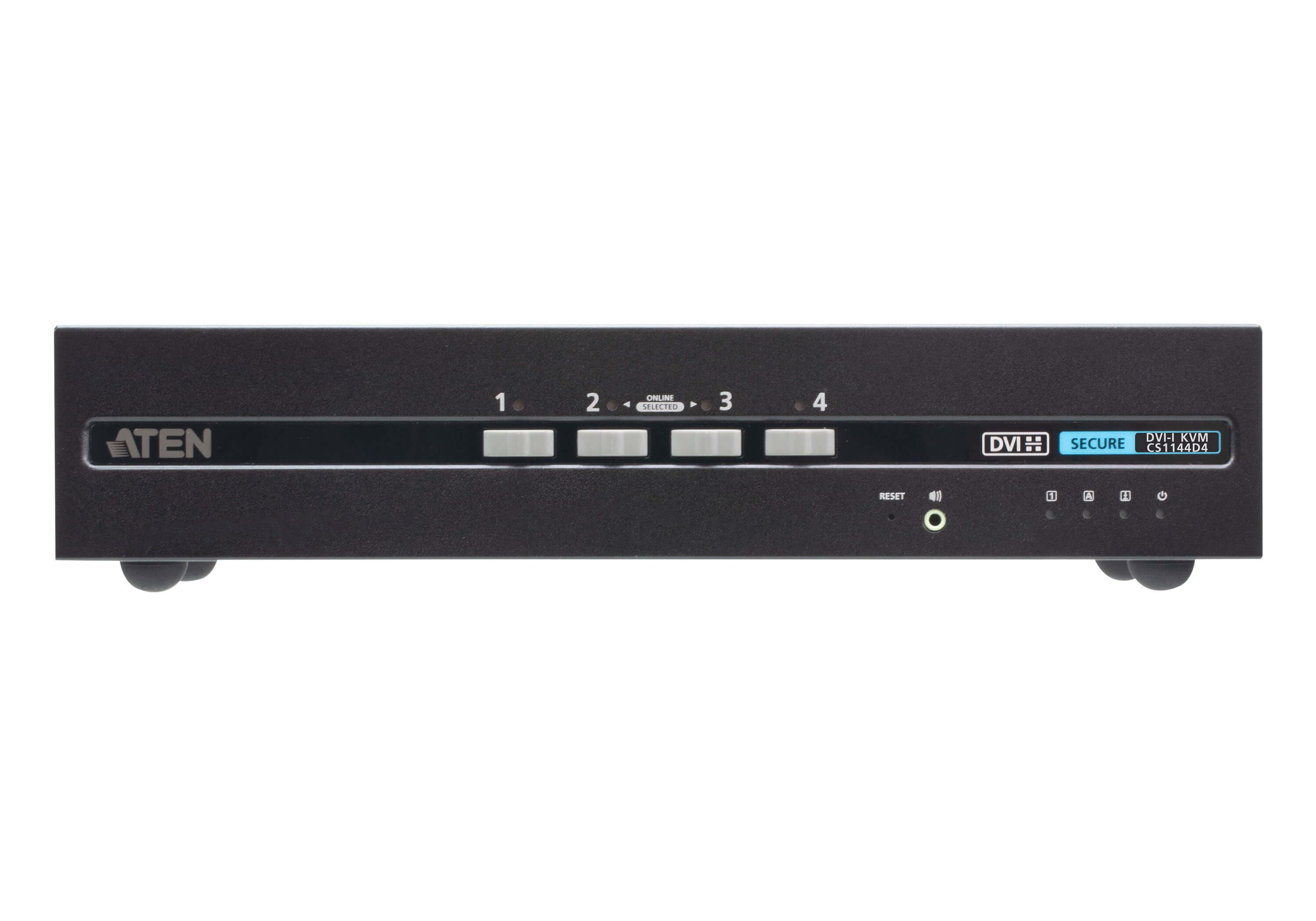 4-Port USB DVI Dual Display Secure KVM Switch (PSD PP v4.0 Compliant) — view 2
