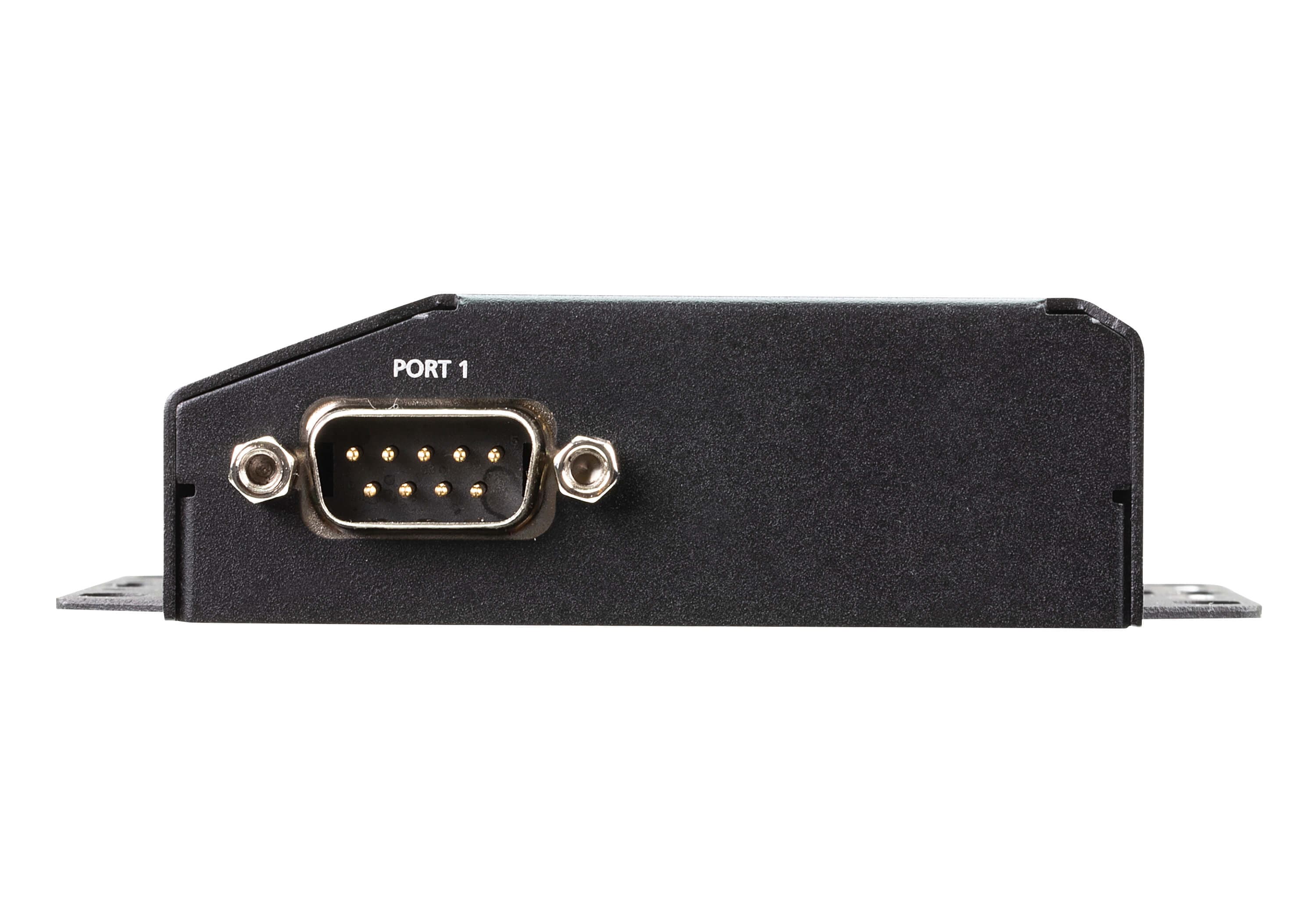 1-Port RS-232 Secure Serial Device Server with PoE — изглед 2