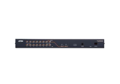 2-Console 16-Port Multi-Interface (DisplayPort, HDMI, DVI, VGA) Cat 5 KVM Switch