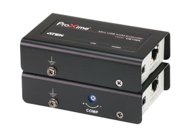 USB VGA Cat 5 Mini KVM Extender (1280 x 1024@100m)