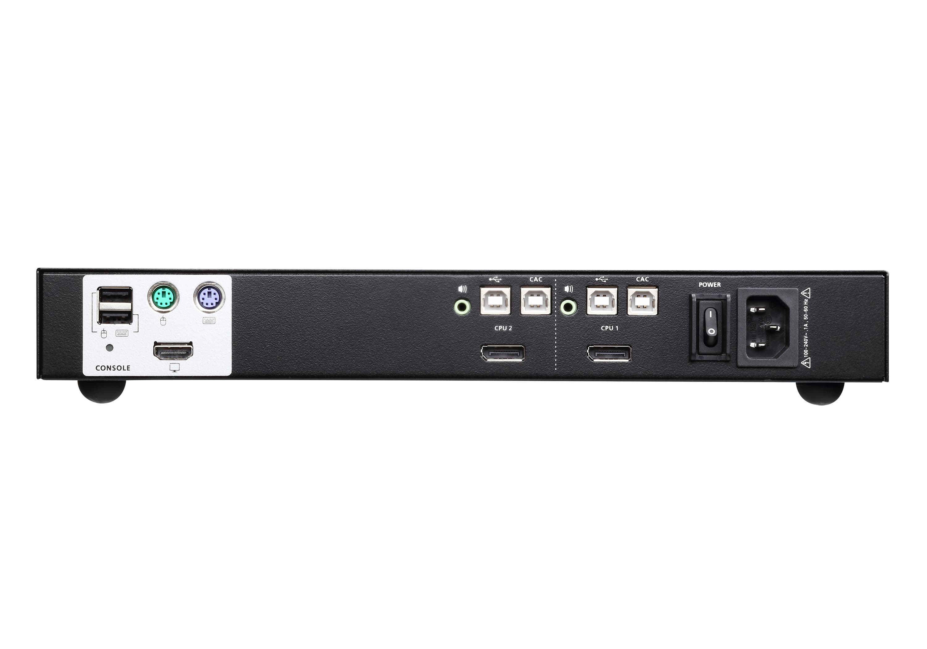 2-Port USB DisplayPort Secure KVM Switch (PSS PP v3.0 Compliant) — view 2