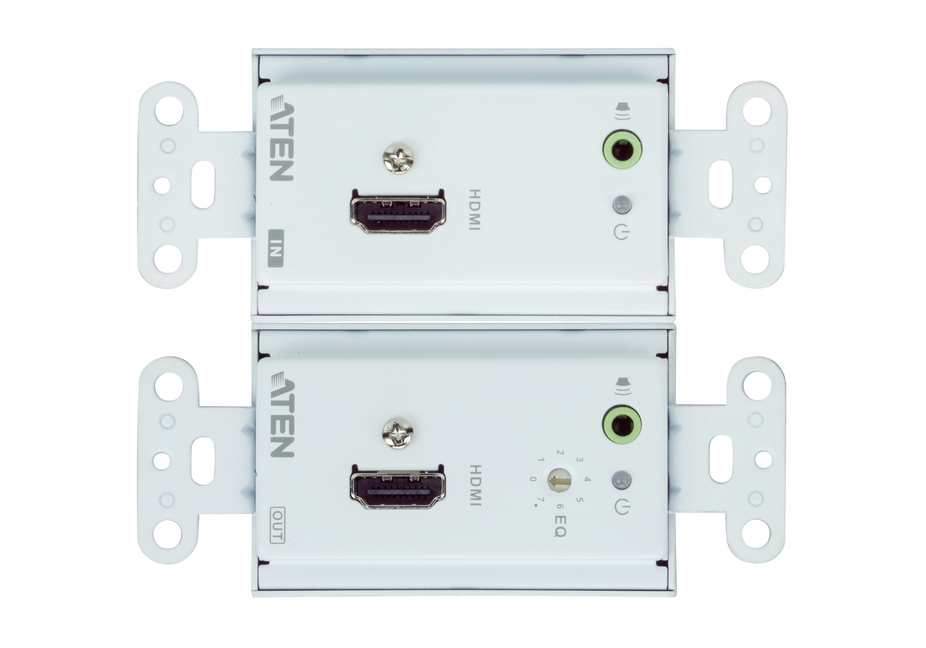 HDMI/Audio Cat 5 Extender Wall Plate (US) (1080p@40m) — изглед 2