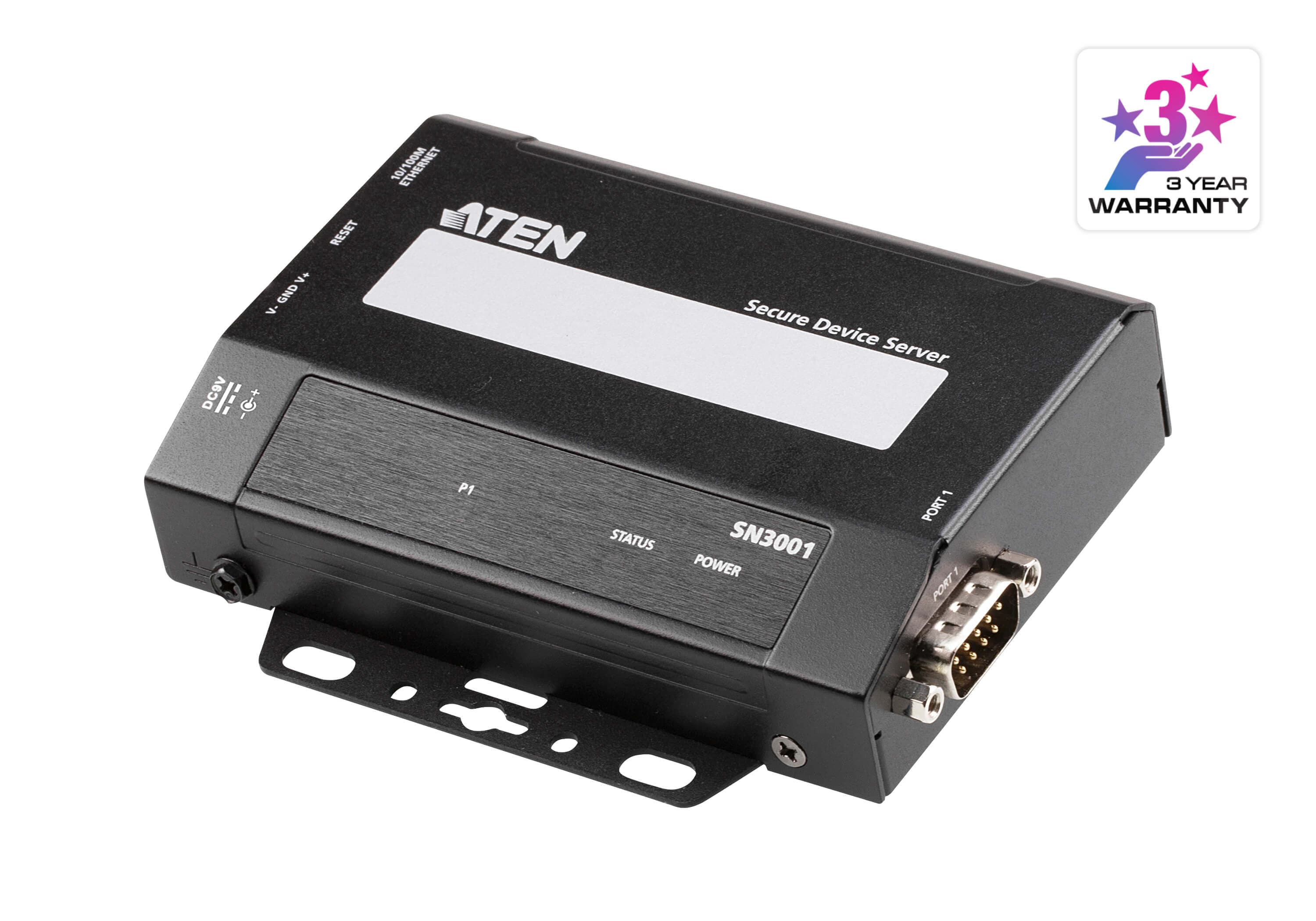 1-Port RS-232 Secure Serial Device Server — изглед 3