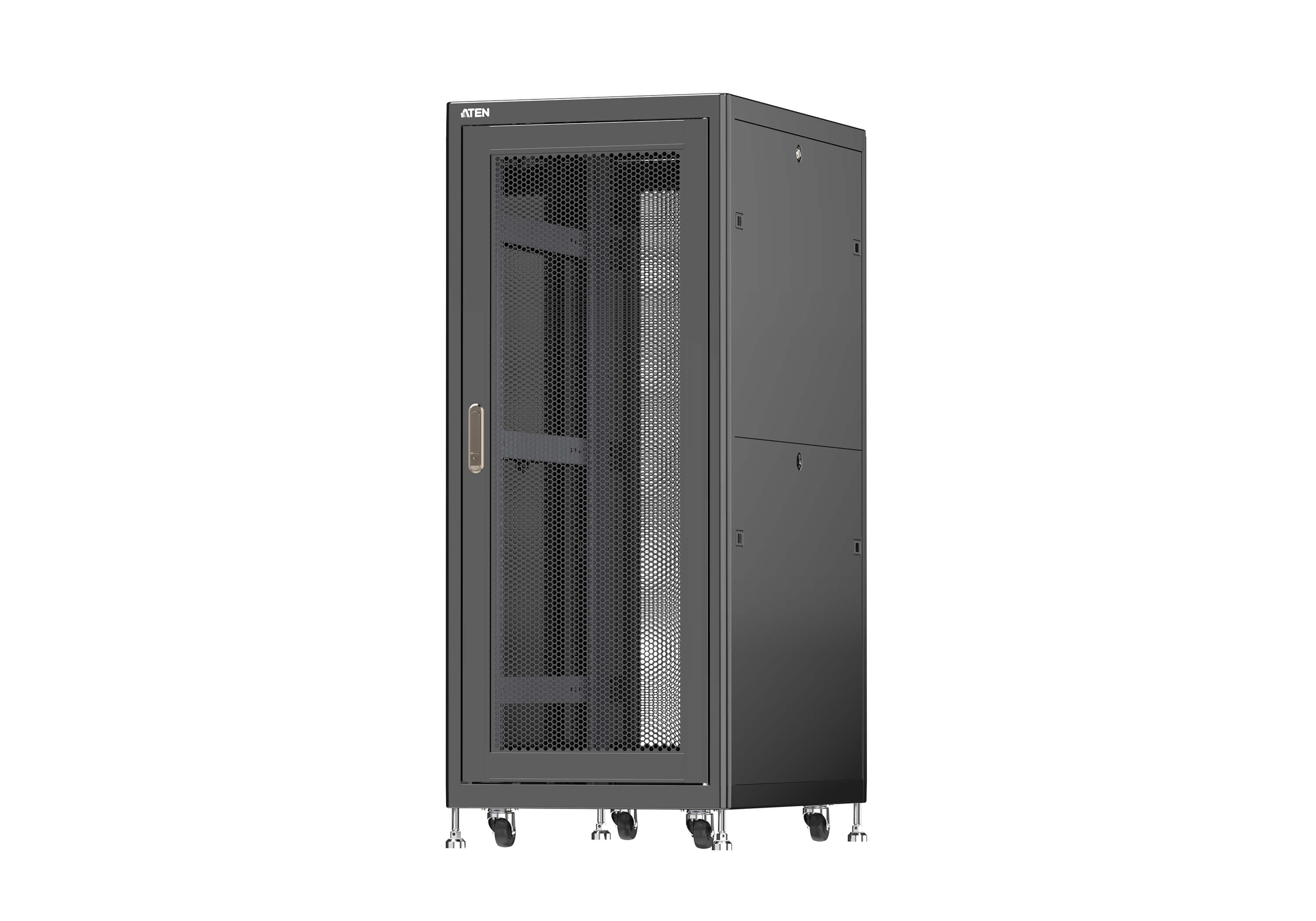 30U Standard Rack with Perforated Front and Rear Doors — изглед 2