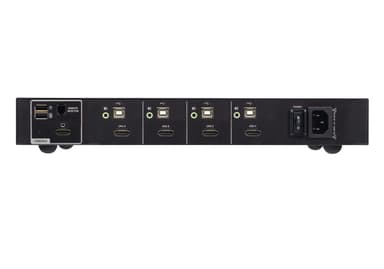 4-Port USB HDMI Secure KVM Switch (PSD PP v4.0 Compliant)
