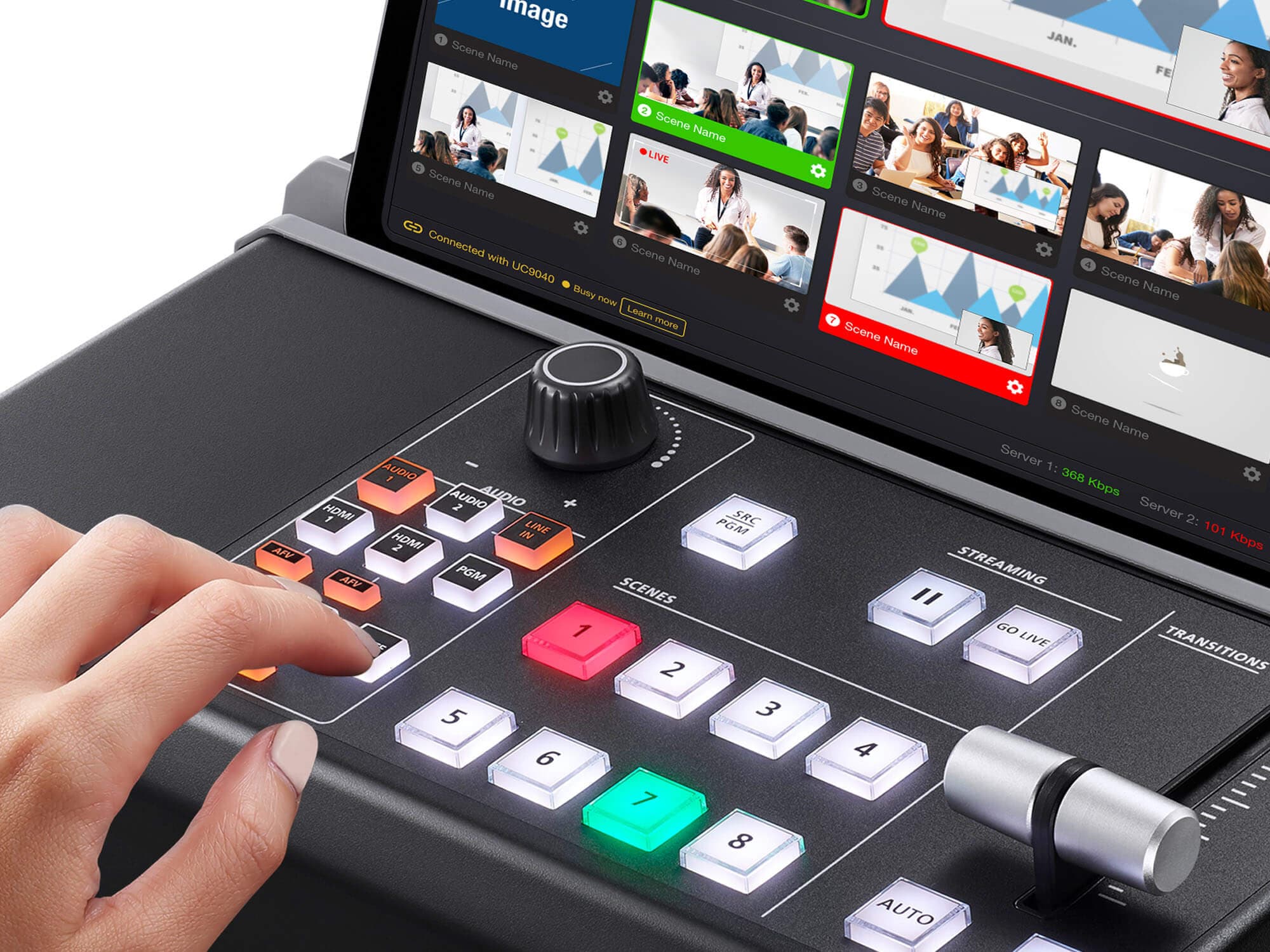 StreamLIVE™ PRO All-in-one Multi-channel AV Mixer — изглед 6