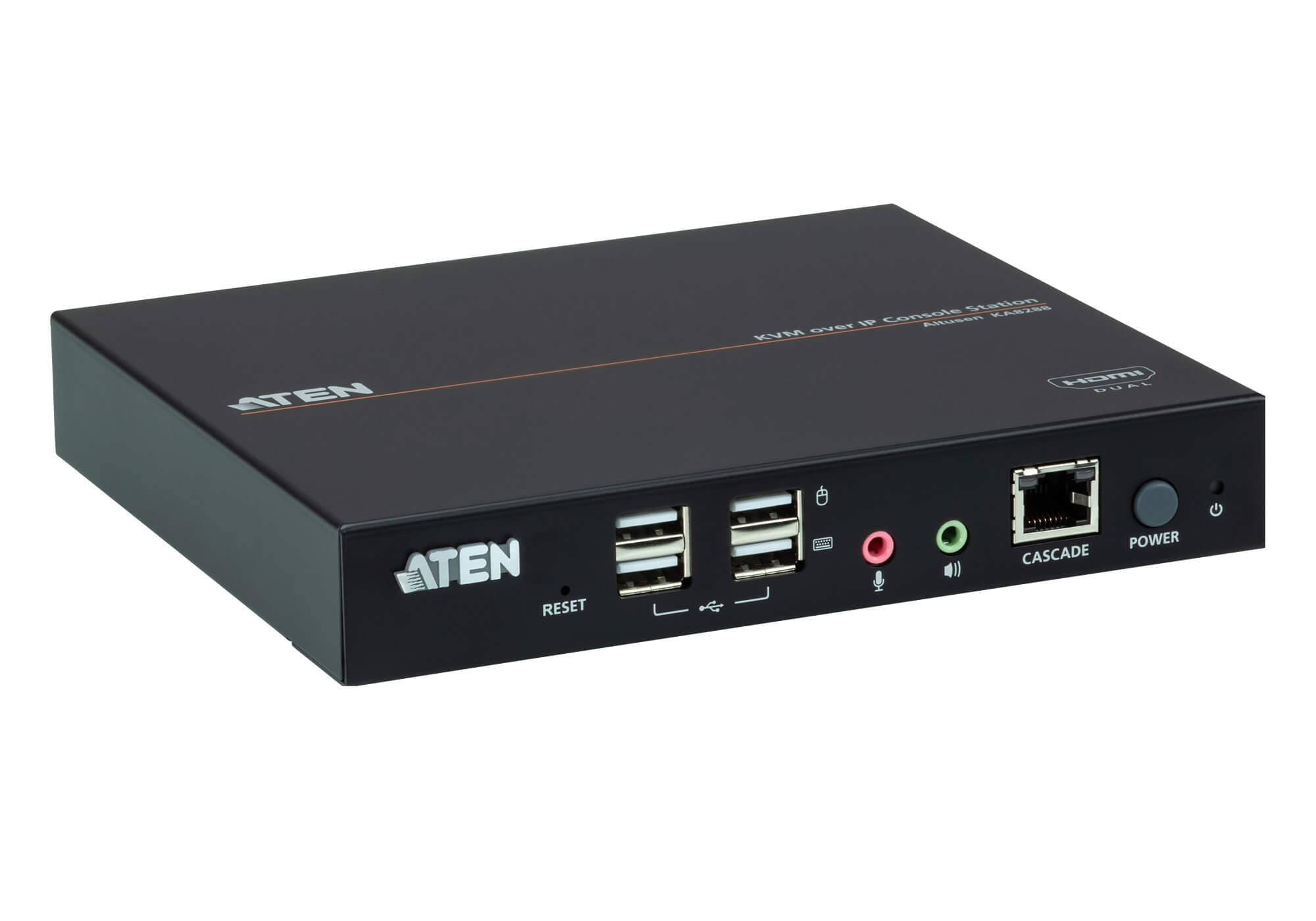 Dual HDMI KVM over IP Console Station — view 4