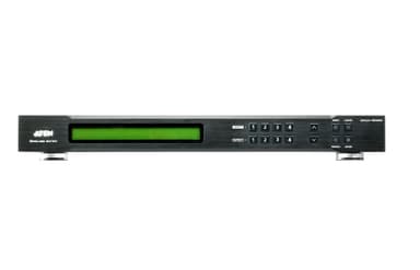 4 x 4 DVI Matrix Switch with Scaler