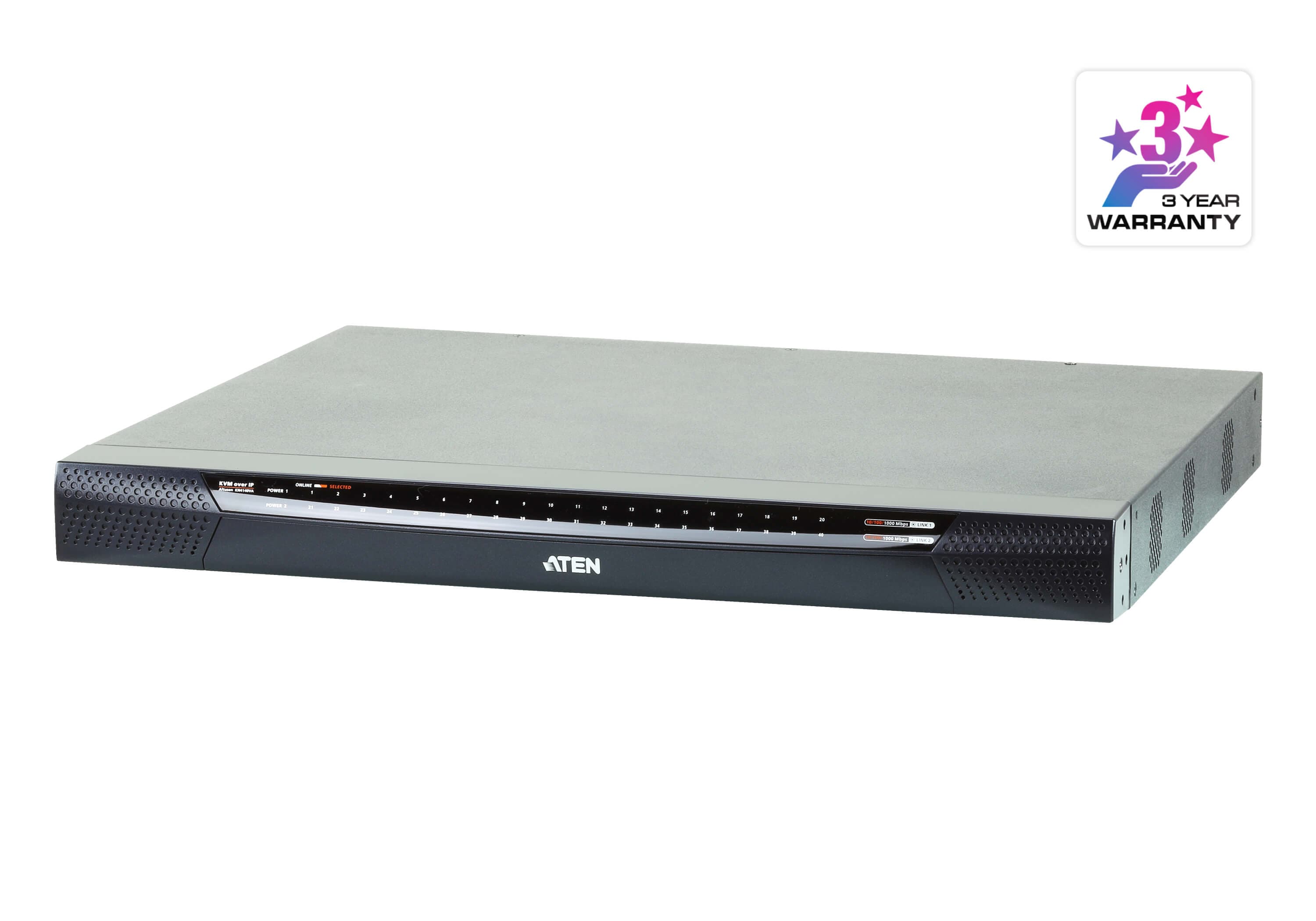 1-Local/4-Remote  Access 40-Port Multi-Interface Cat 5 KVM over IP Switch — изглед 3