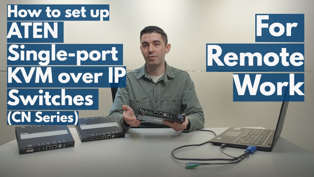 1-Local/Remote Share Access Single Port 4K DisplayPort KVM over IP Switch — изглед 5