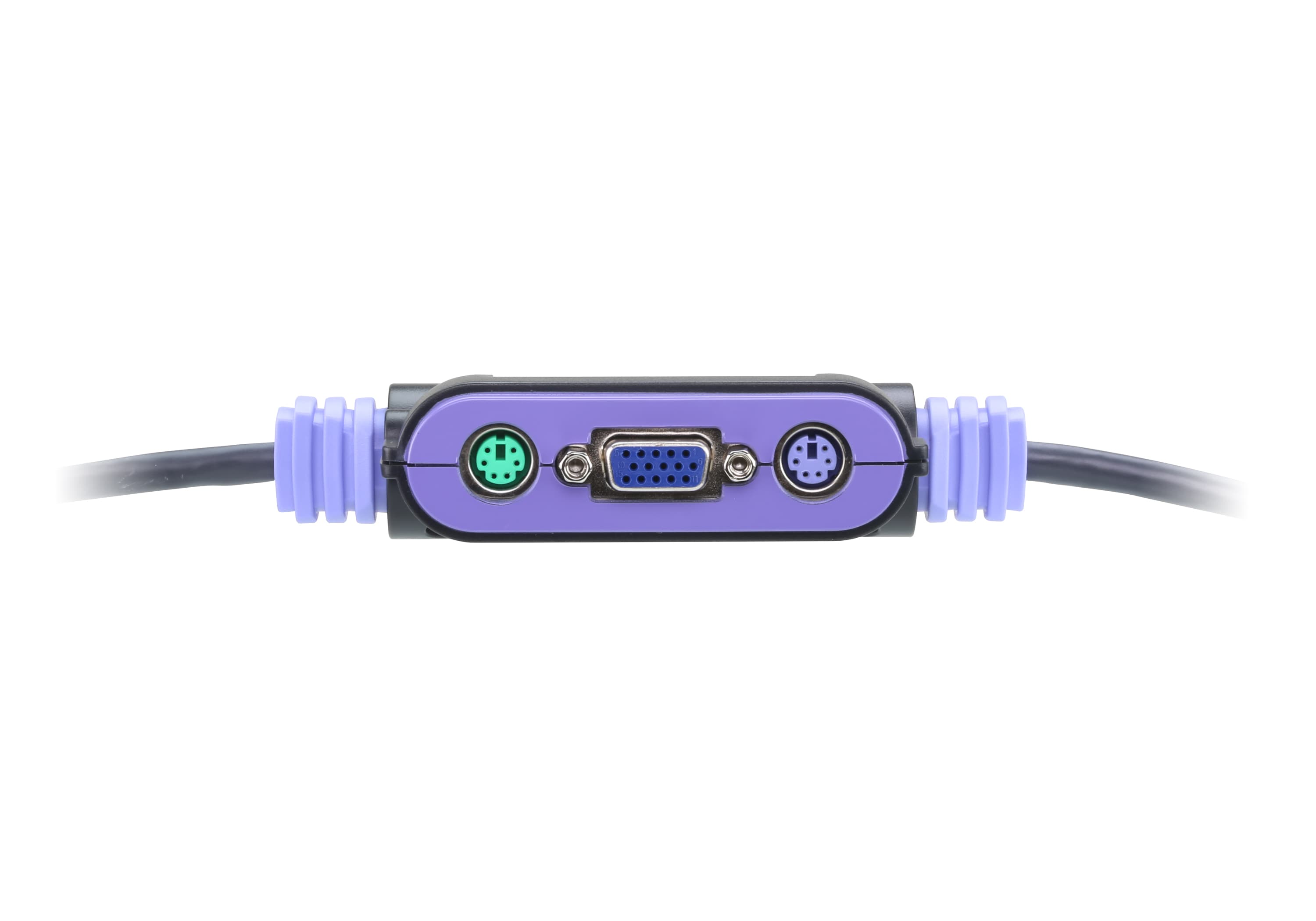 2-Port PS/2 VGA/Audio Cable KVM Switch (1.2m)