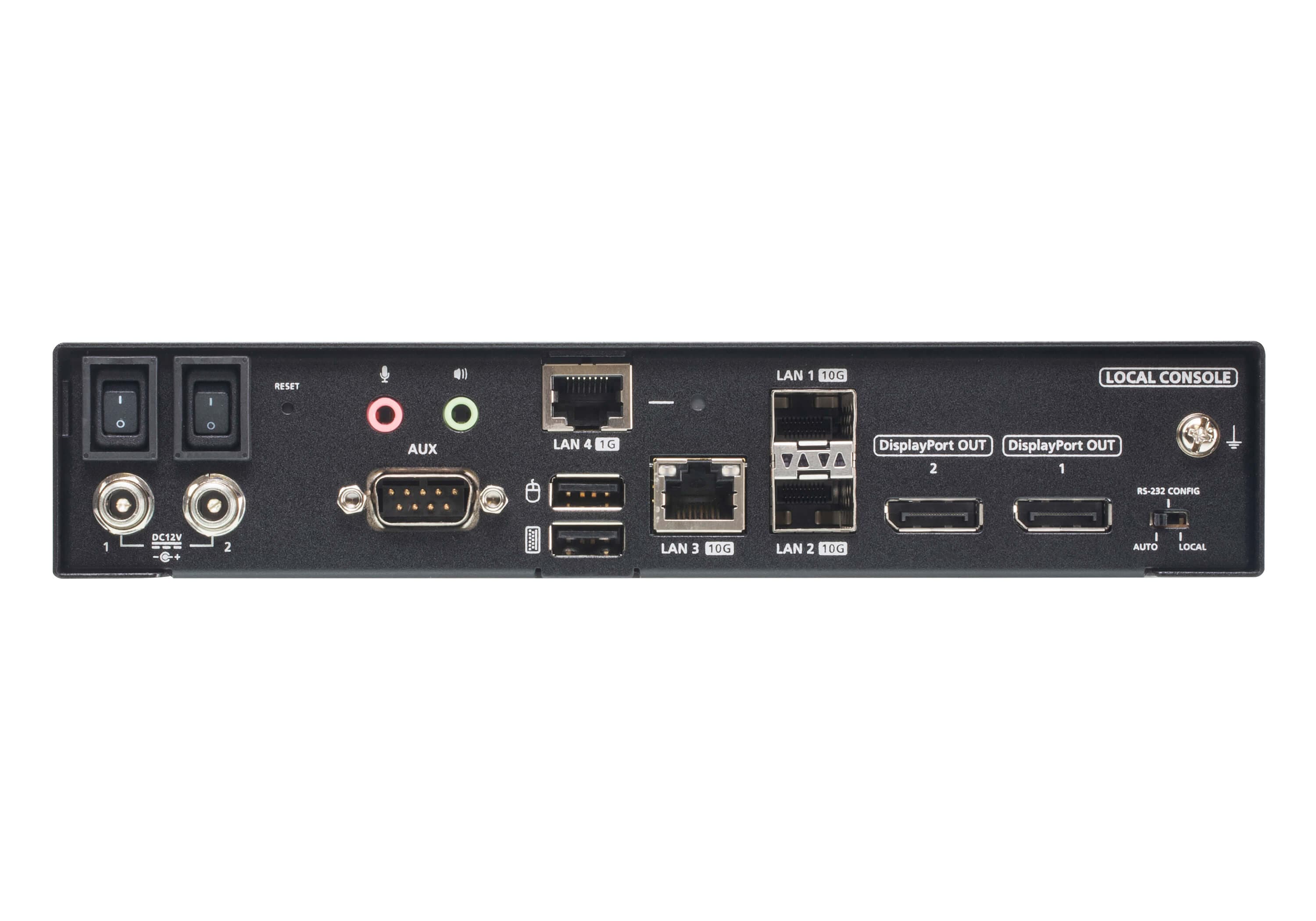 5K DisplayPort Dual Display KVM over IP Transmitter — изглед 2