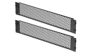 2U Vented Rack Panel (1 set 2 pcs)